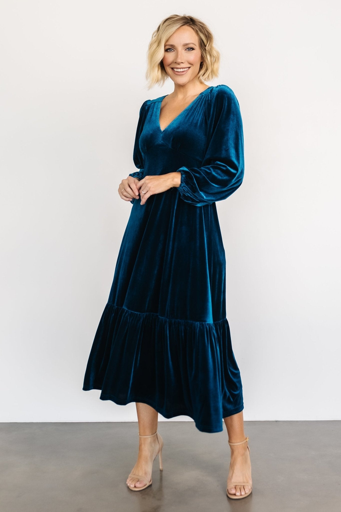 Erika Velvet Maxi Dress | Sapphire Discount Looking For