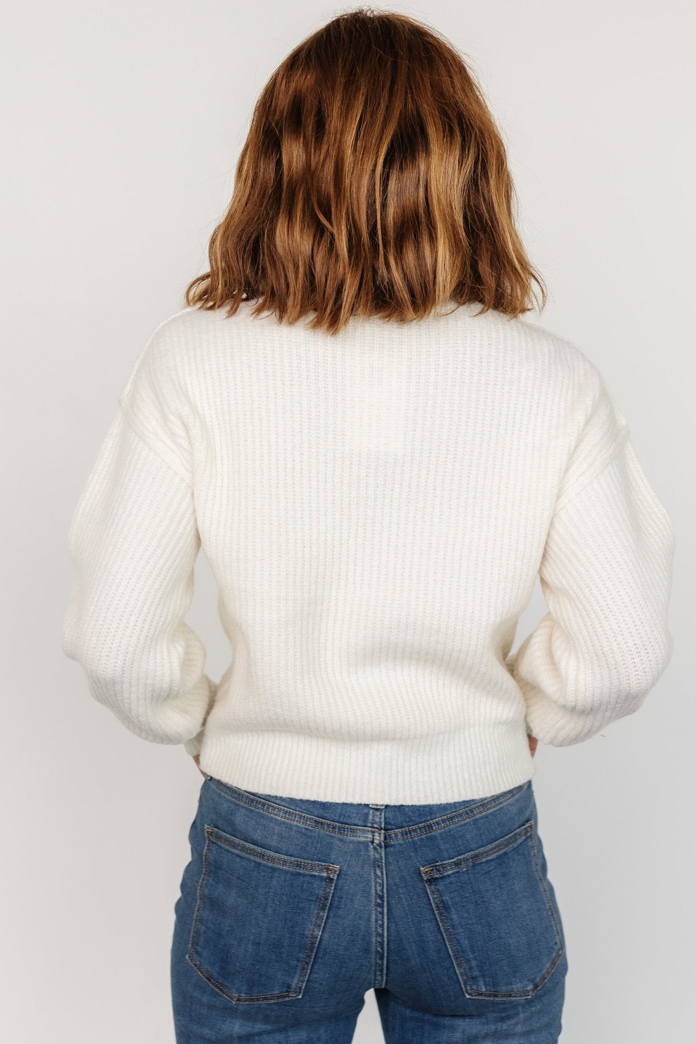 Frannie Knit Turtleneck Sweater | Cream Free Shipping Big Sale