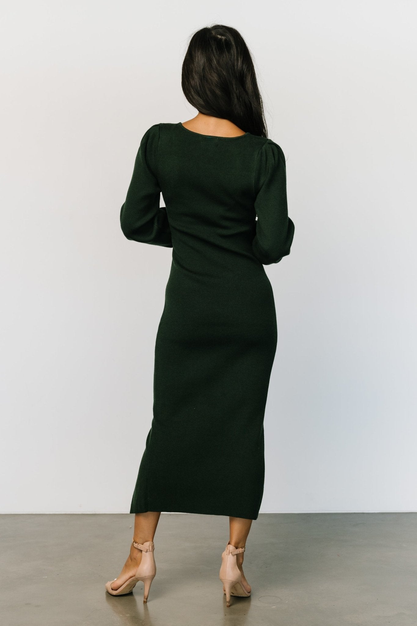 Kori Sweater Dress | Emerald Cheap Newest