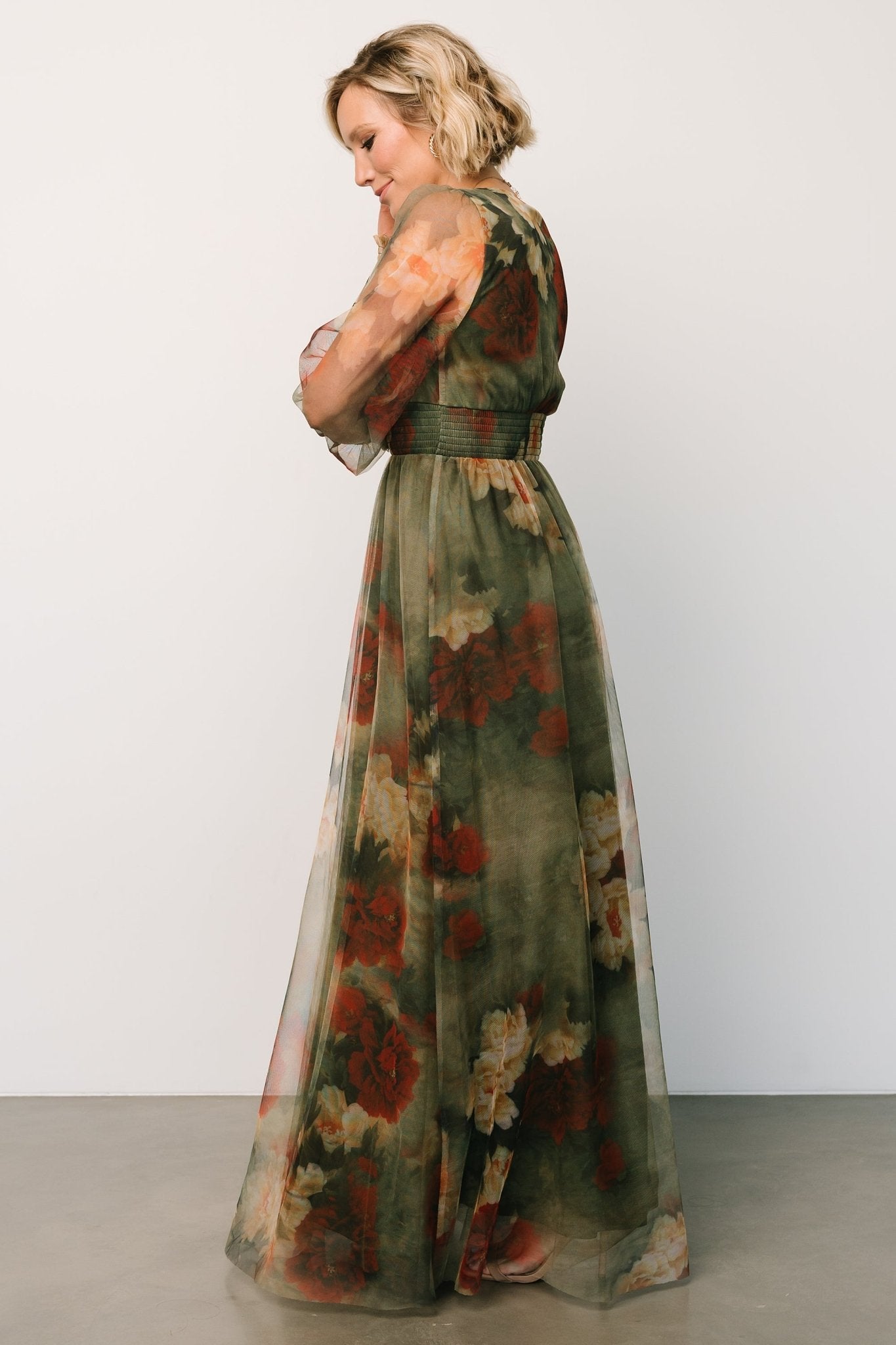 Layla Tulle Maxi Dress | Olive + Rust Buy Cheap Perfect