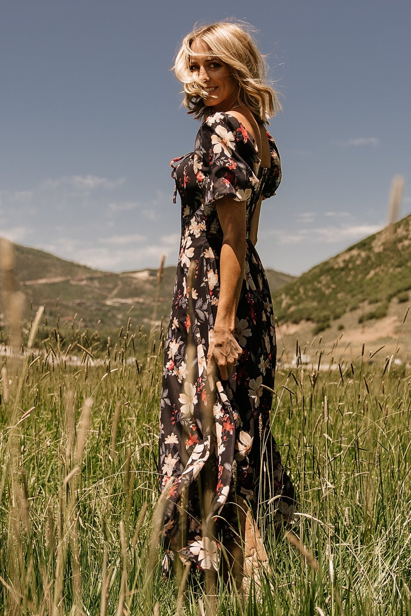 Raelynn Maxi Dress | Black Floral Sale Low Cost