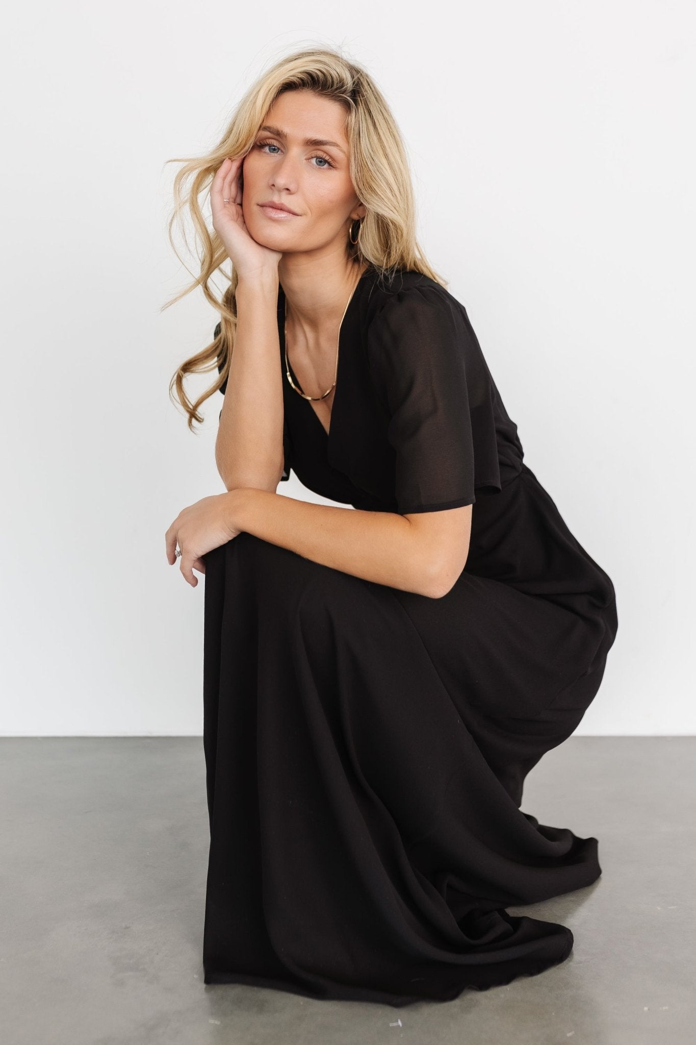 Esti Maxi Dress | Black Really Cheap