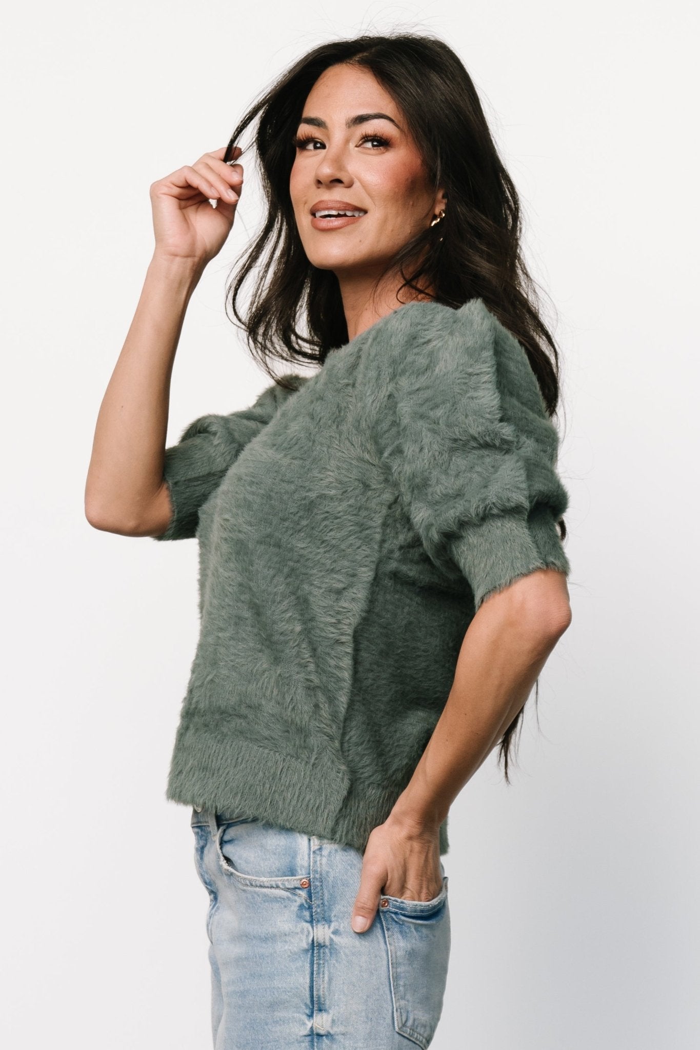 Vail Sweater Top | Winter Green Outlet For Sale