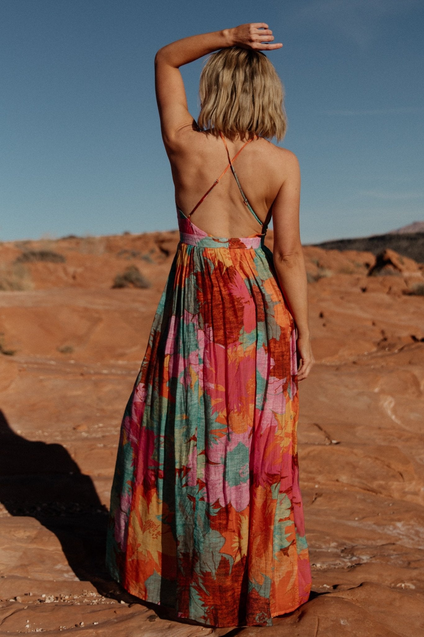 Miramar Maxi Dress | Multi Print Clearance Eastbay