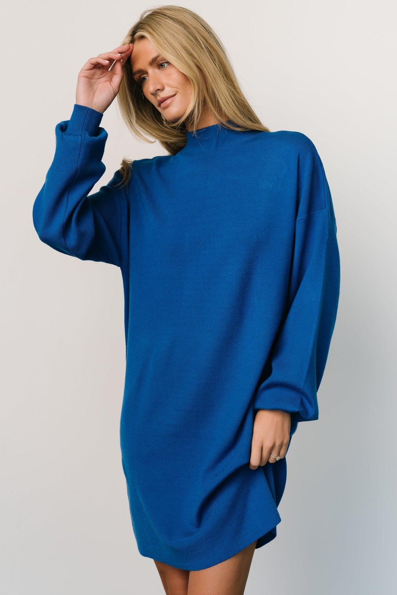 Jennings Sweater Dress | Cobalt Blue Buy Cheap Recommend