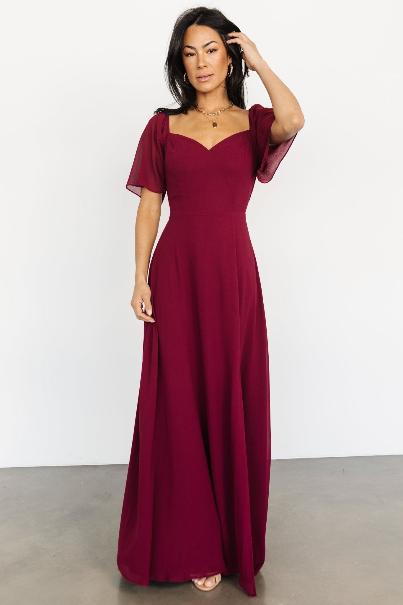 Sierra Sweetheart Maxi Dress | Mulberry Discount Largest Supplier