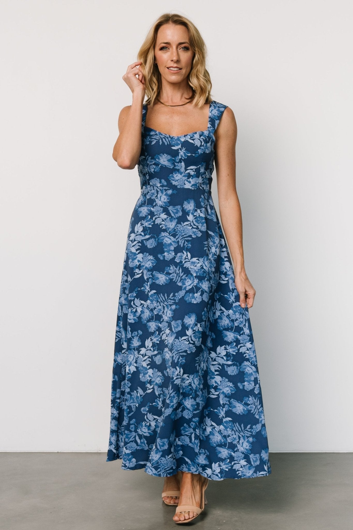 Mandy Maxi Dress | Blue Floral Best Place To Buy