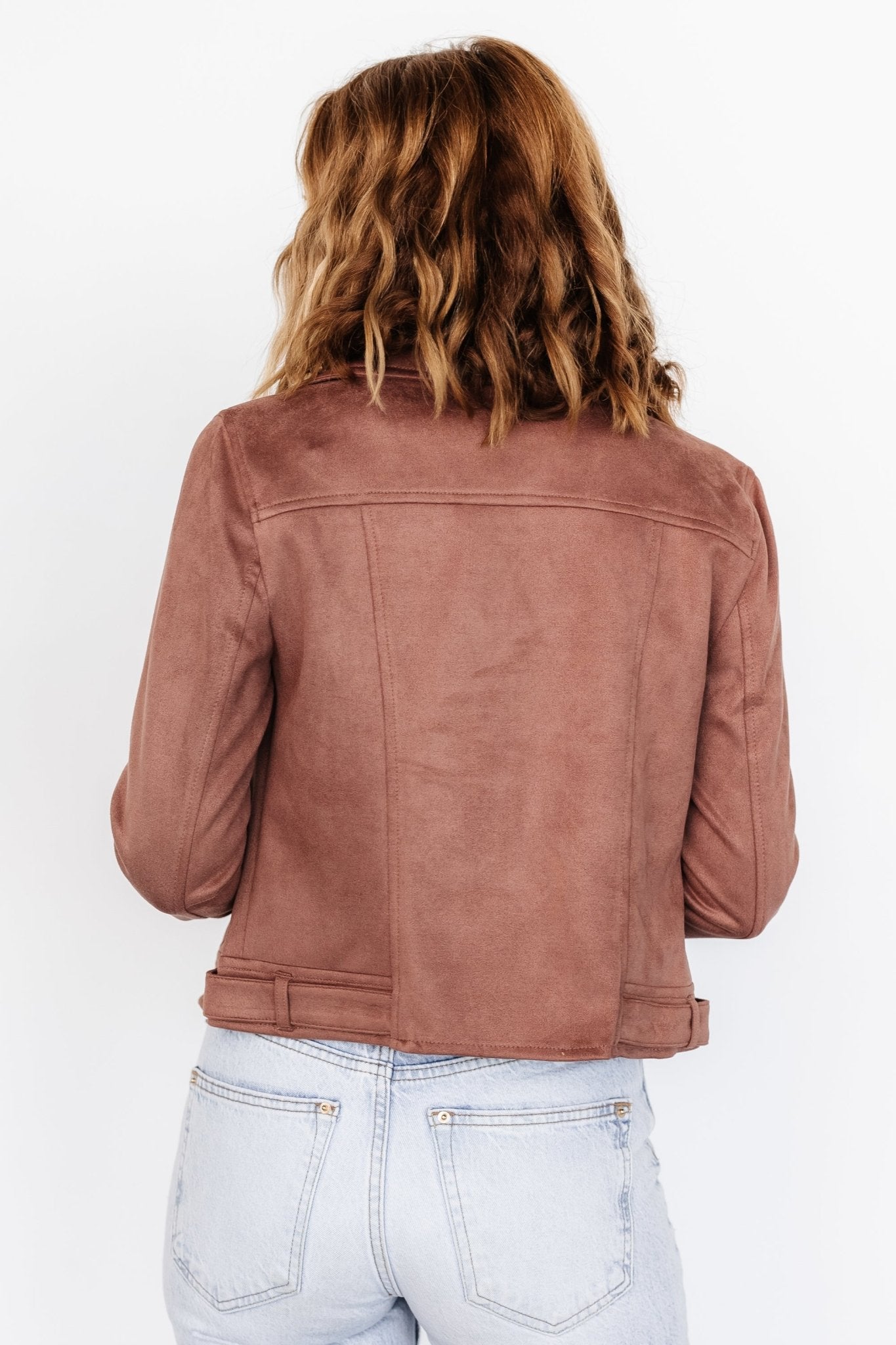 Marisa Faux Suede Jacket | Dusty Clove Best Sale Cheap Online