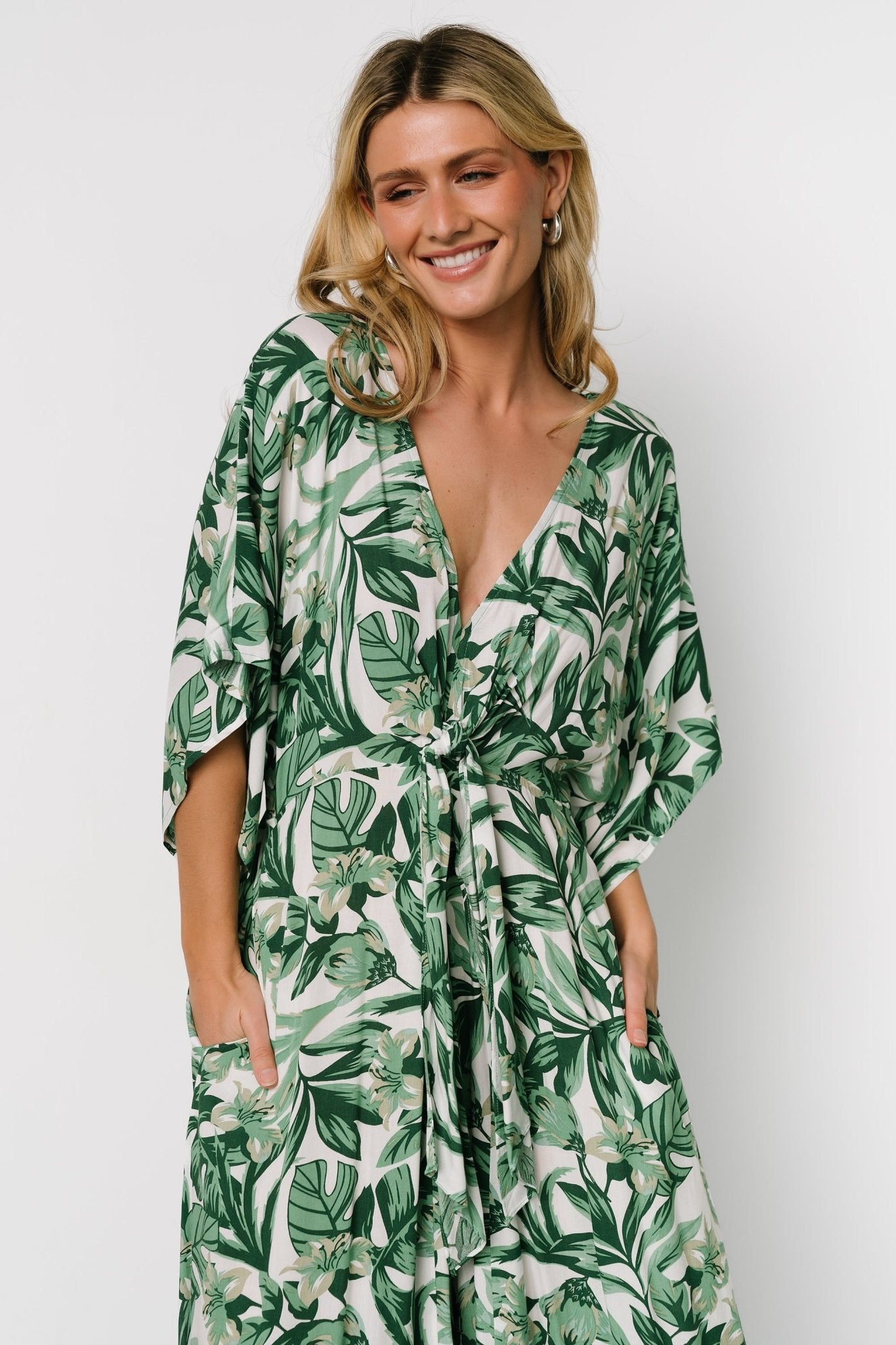 Byron Jumpsuit | Green Print Buy Cheap Genuine