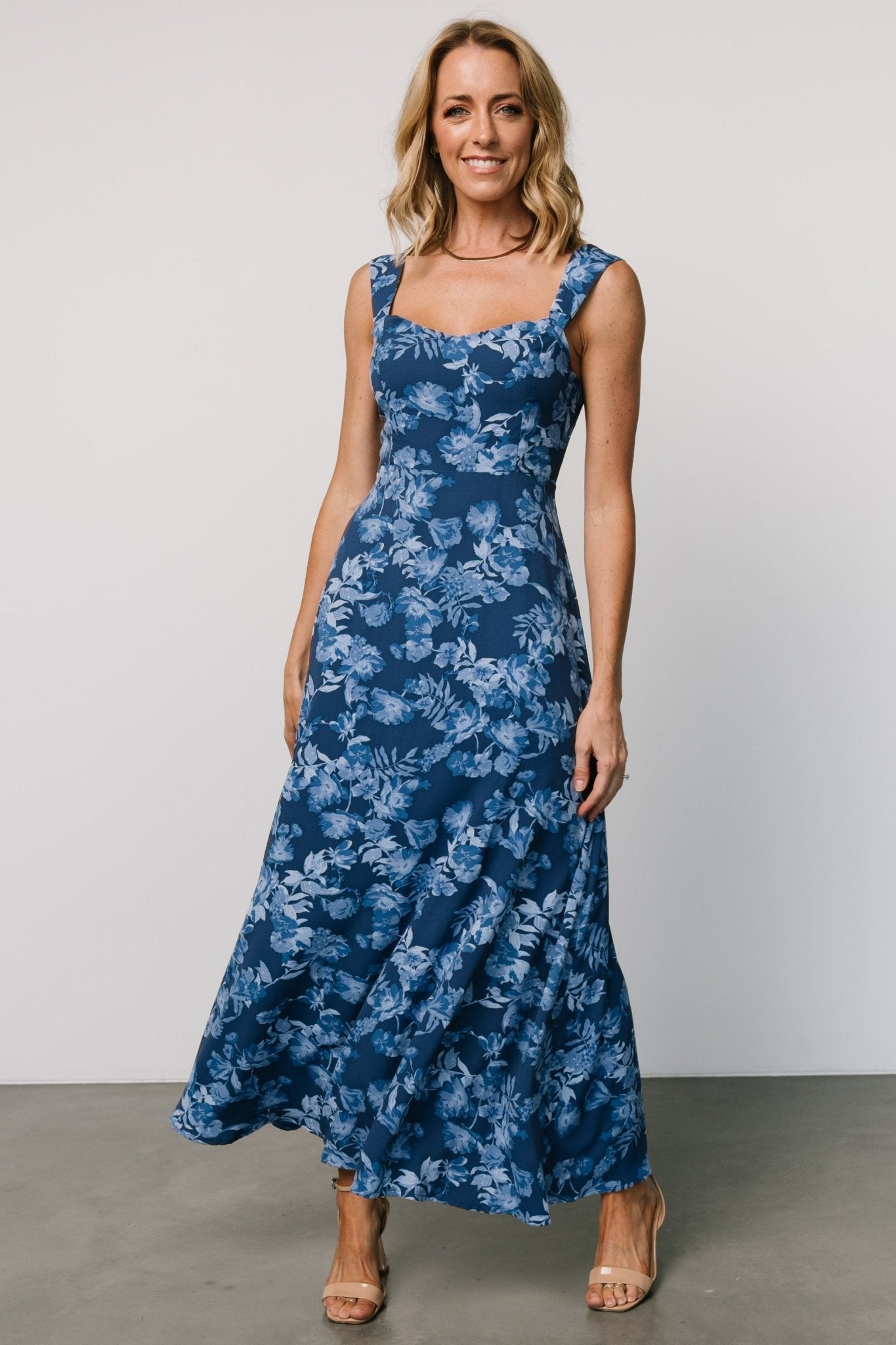 Mandy Maxi Dress | Blue Floral Best Place To Buy