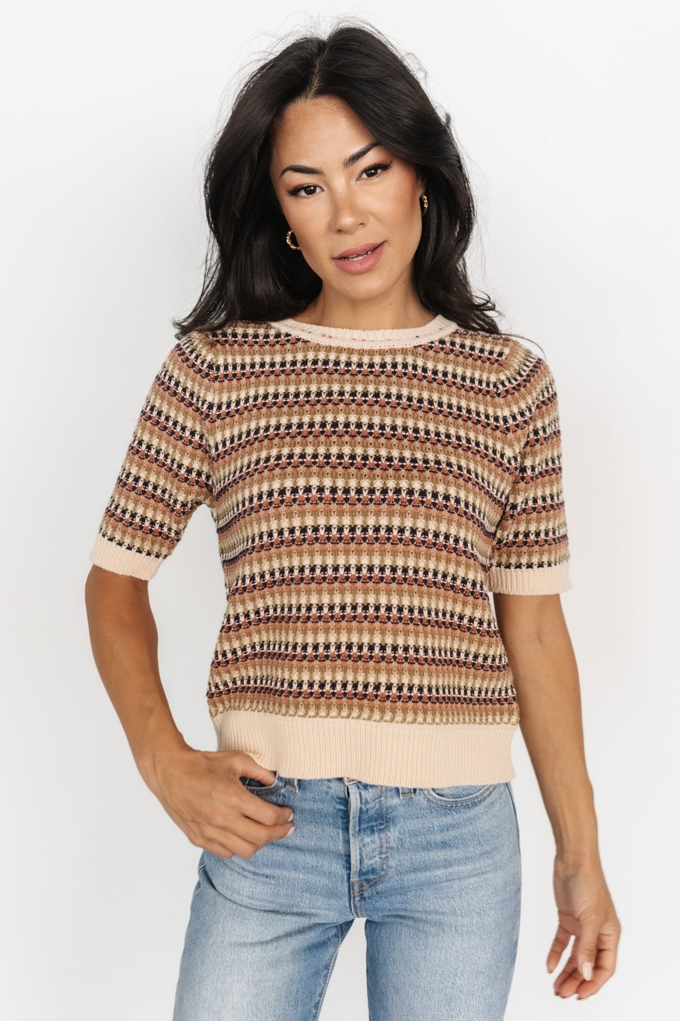 Scout Knit Sweater Top | Multi Cheap Sale Brand New Unisex