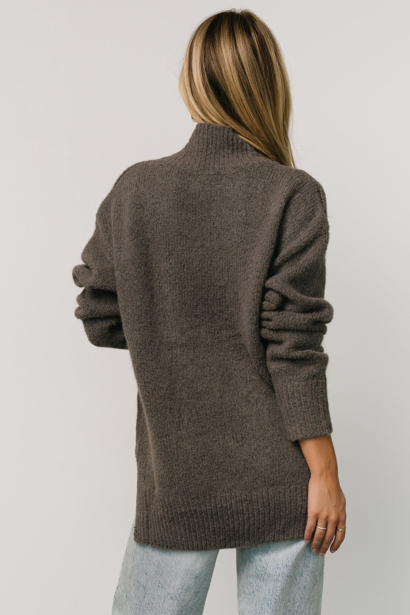 Calgary Oversized Sweater | Charcoal Clearance Good Selling