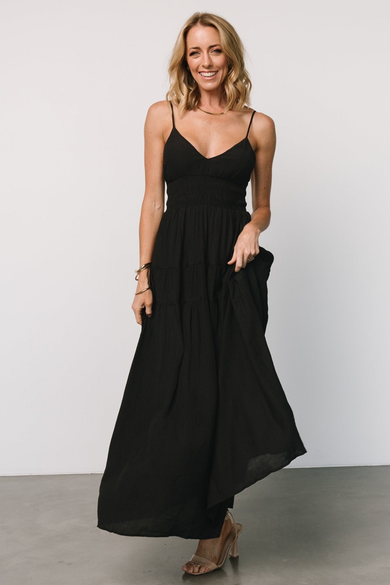 Lohan Tank Maxi Dress | Black For Cheap Sale Online