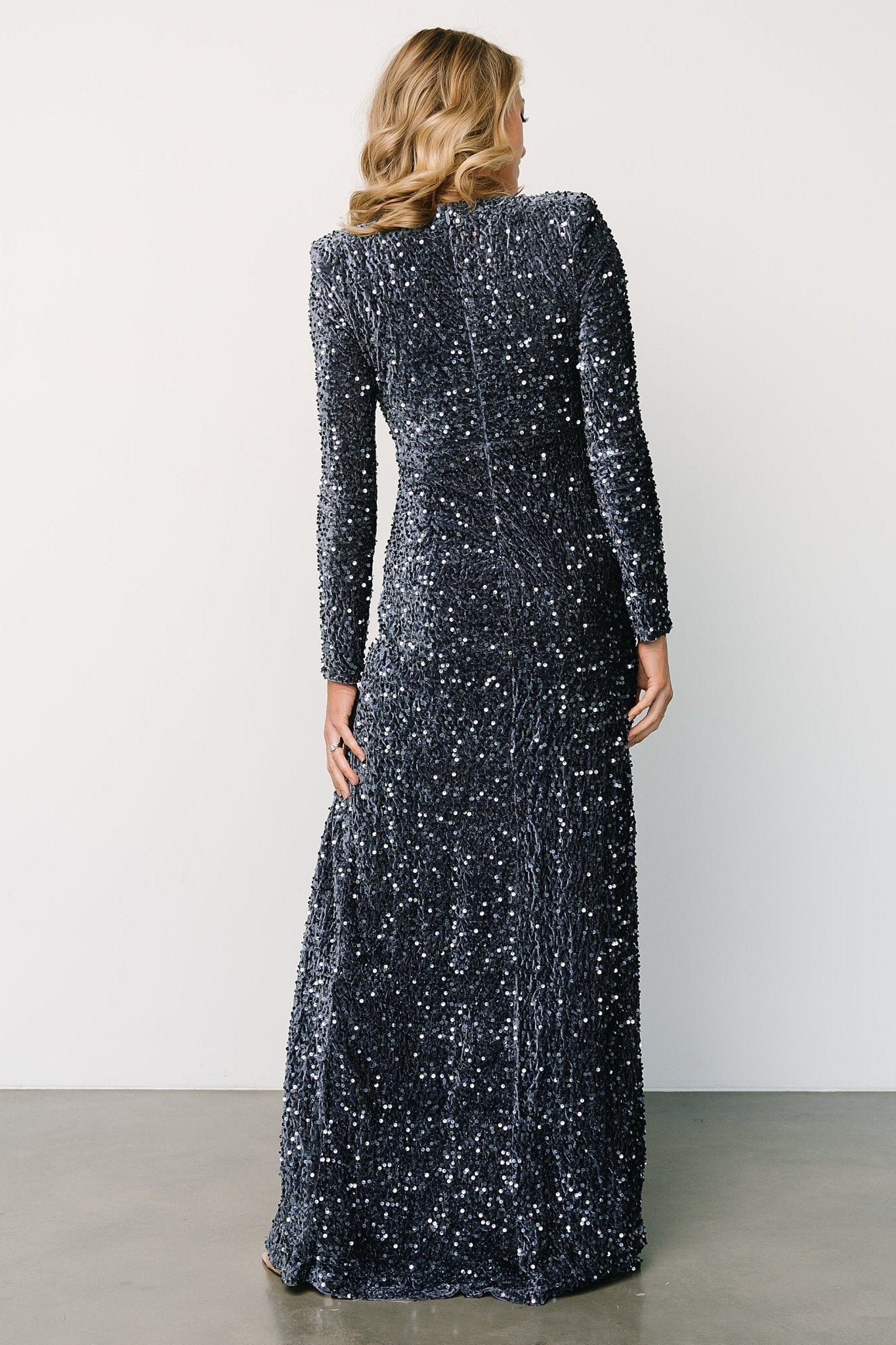 Madonna Sequin Maxi Dress | Slate Comfortable Cheap Online