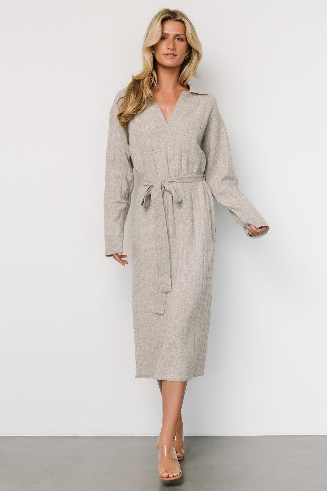 Barrie Sweater Dress | Gray Cheap From China