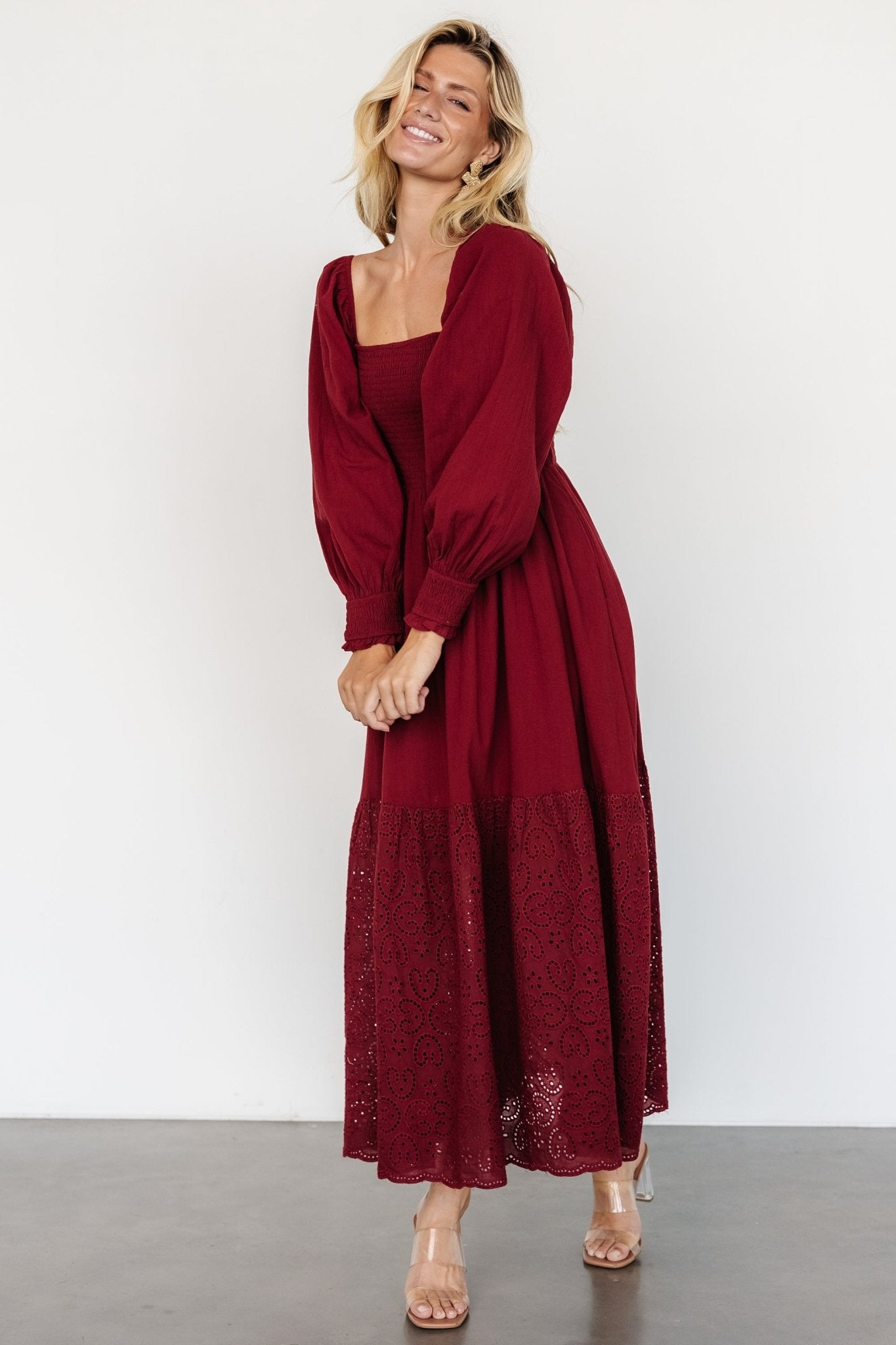 Marcella Maxi Dress | Wine Sast Cheap Pice