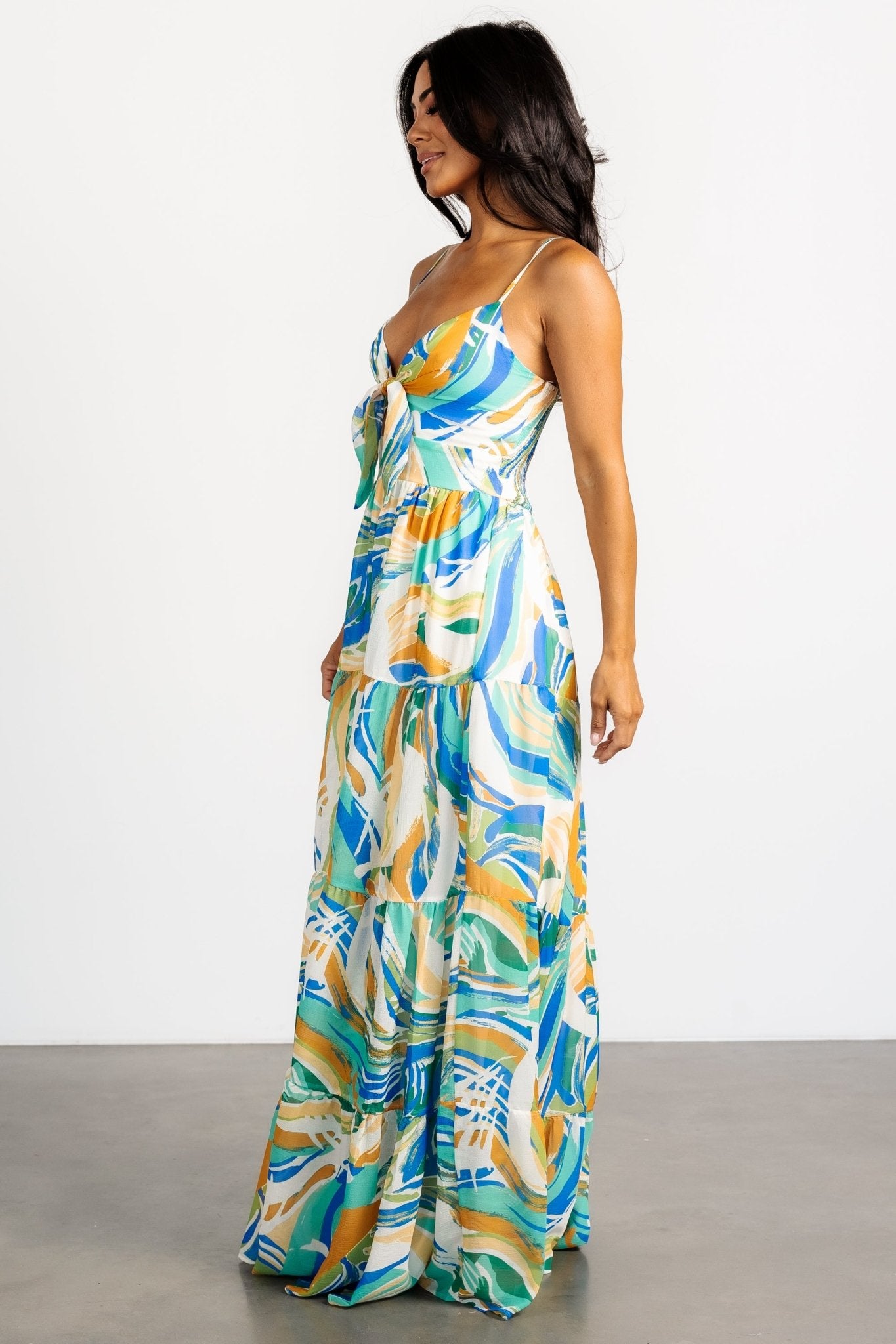 Alexis Maxi Dress | Blue Multi Print Outlet Find Great