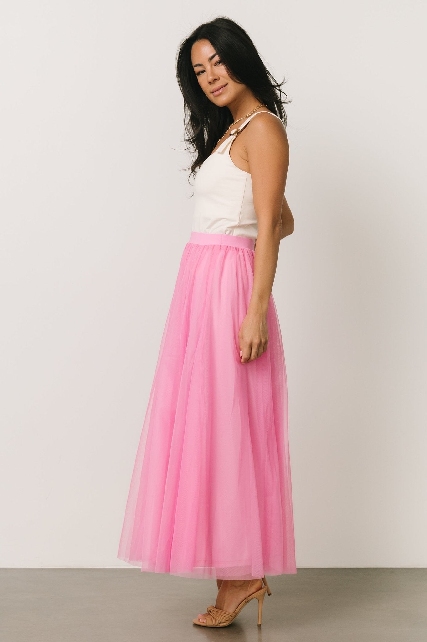 Mila Tulle Skirt | Taffy Pink On Hot Sale