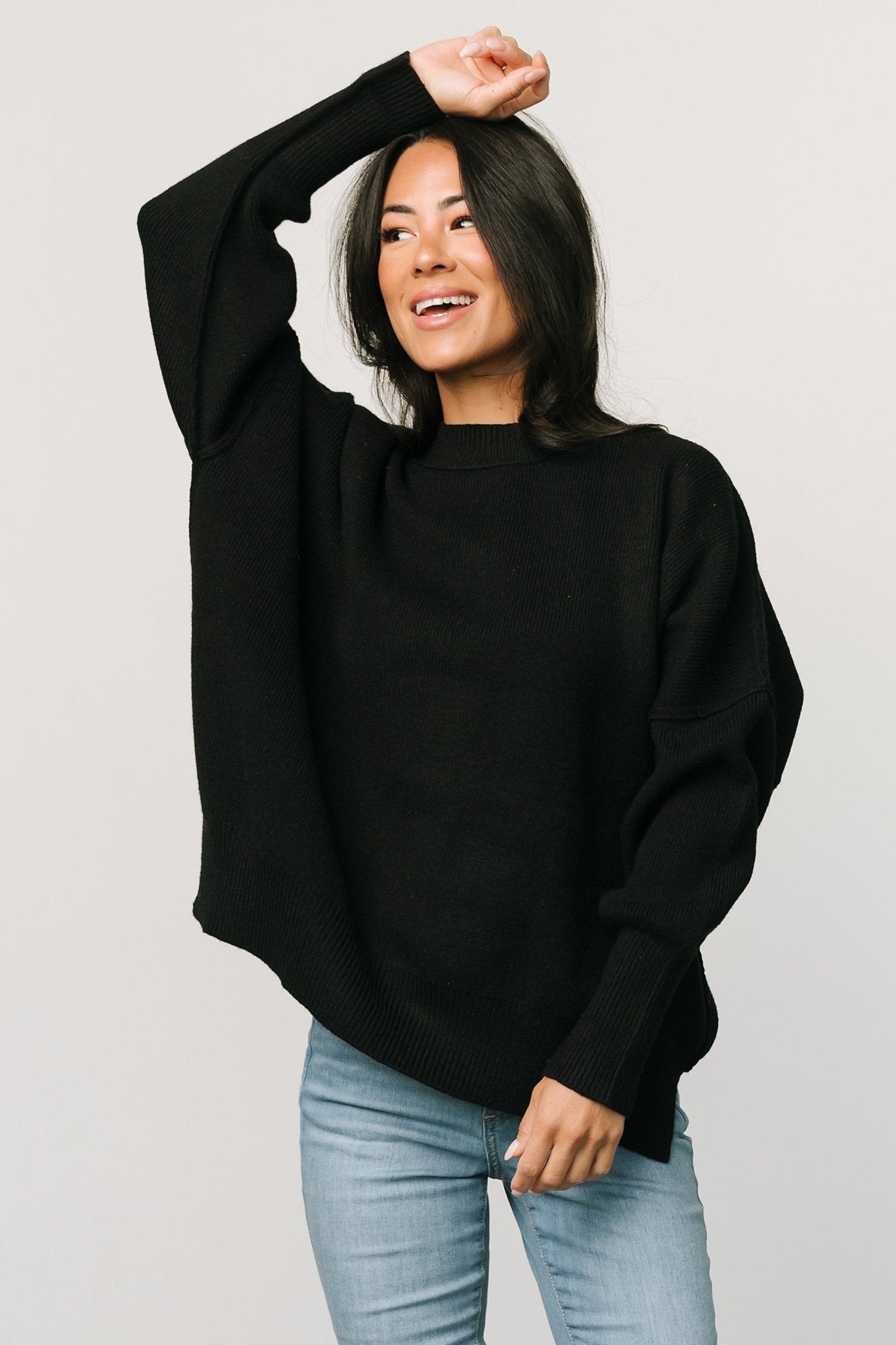 Jeremiah Knit Sweater | Black Cheap Get To Buy