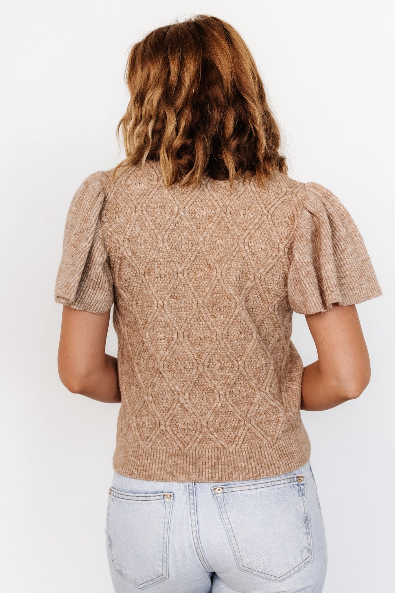 Asa Knit Sweater Top | Caramel Outlet Marketable