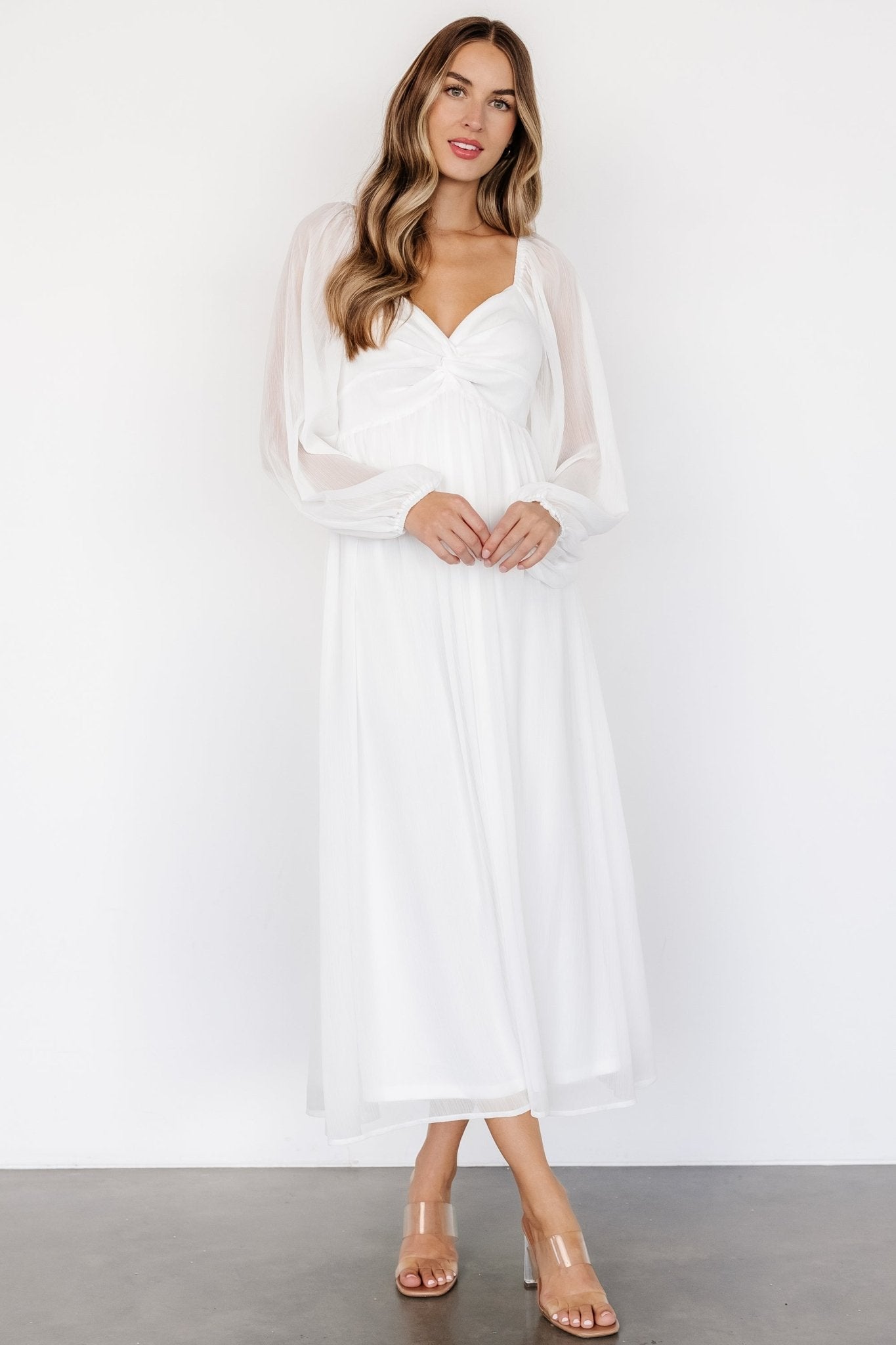 Dione Midi Dress | Off-White Footlocker Finishline For Sale