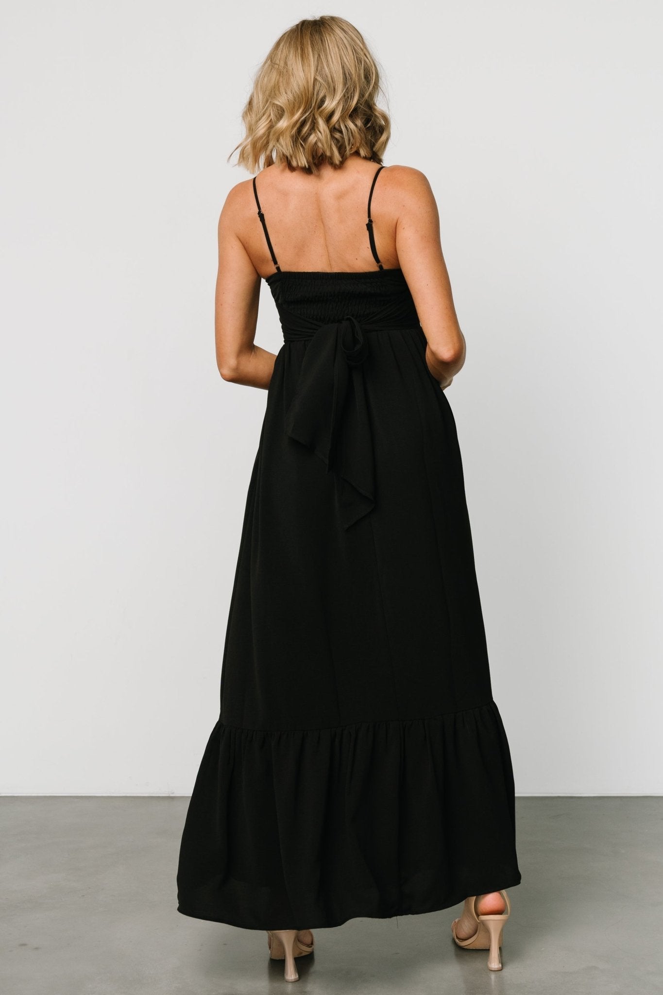 Regan Tank Maxi Dress | Black Footlocker Finishline Cheap Pice