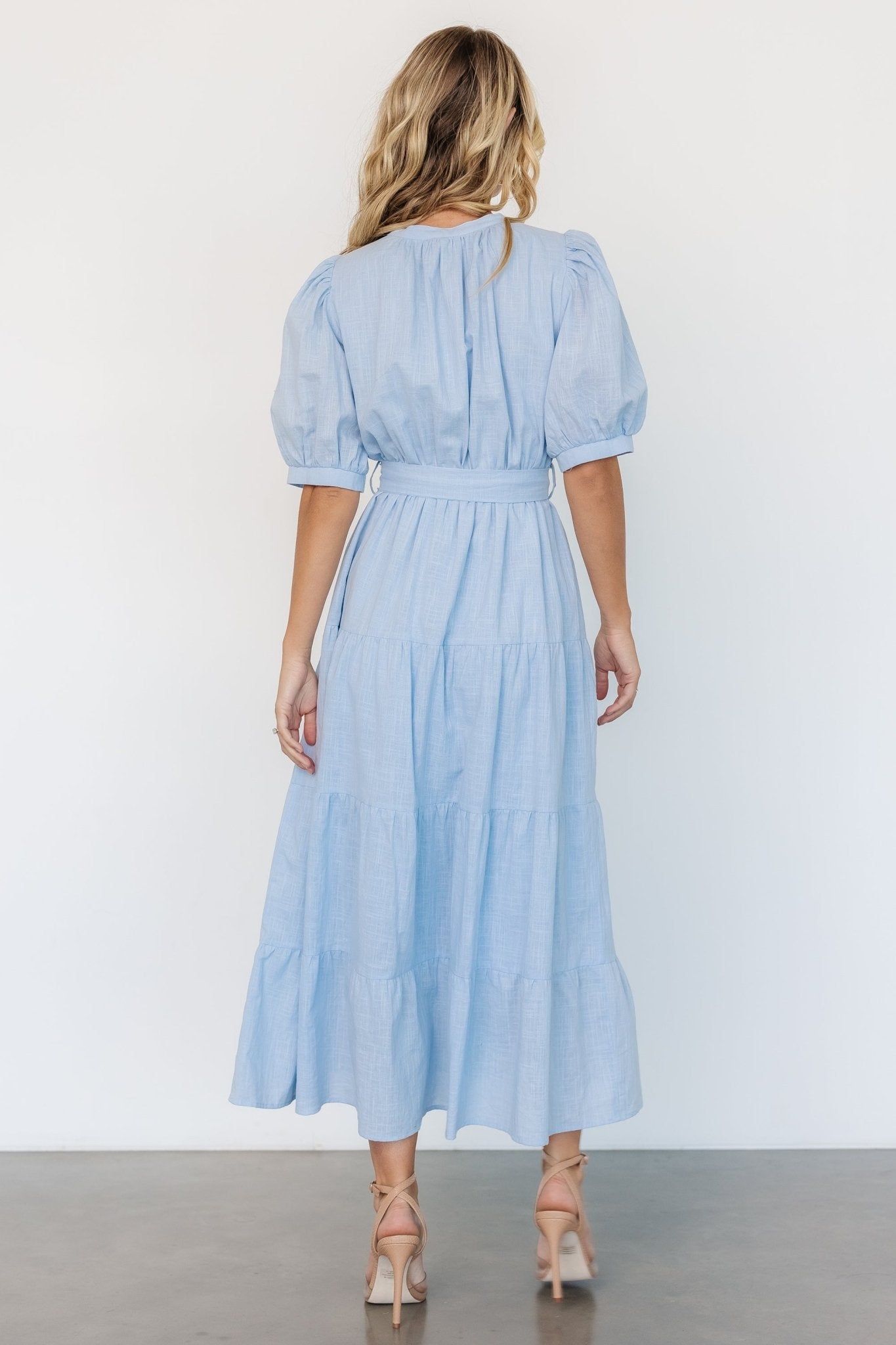 Camille Maxi Dress | Light Blue Discount Explore