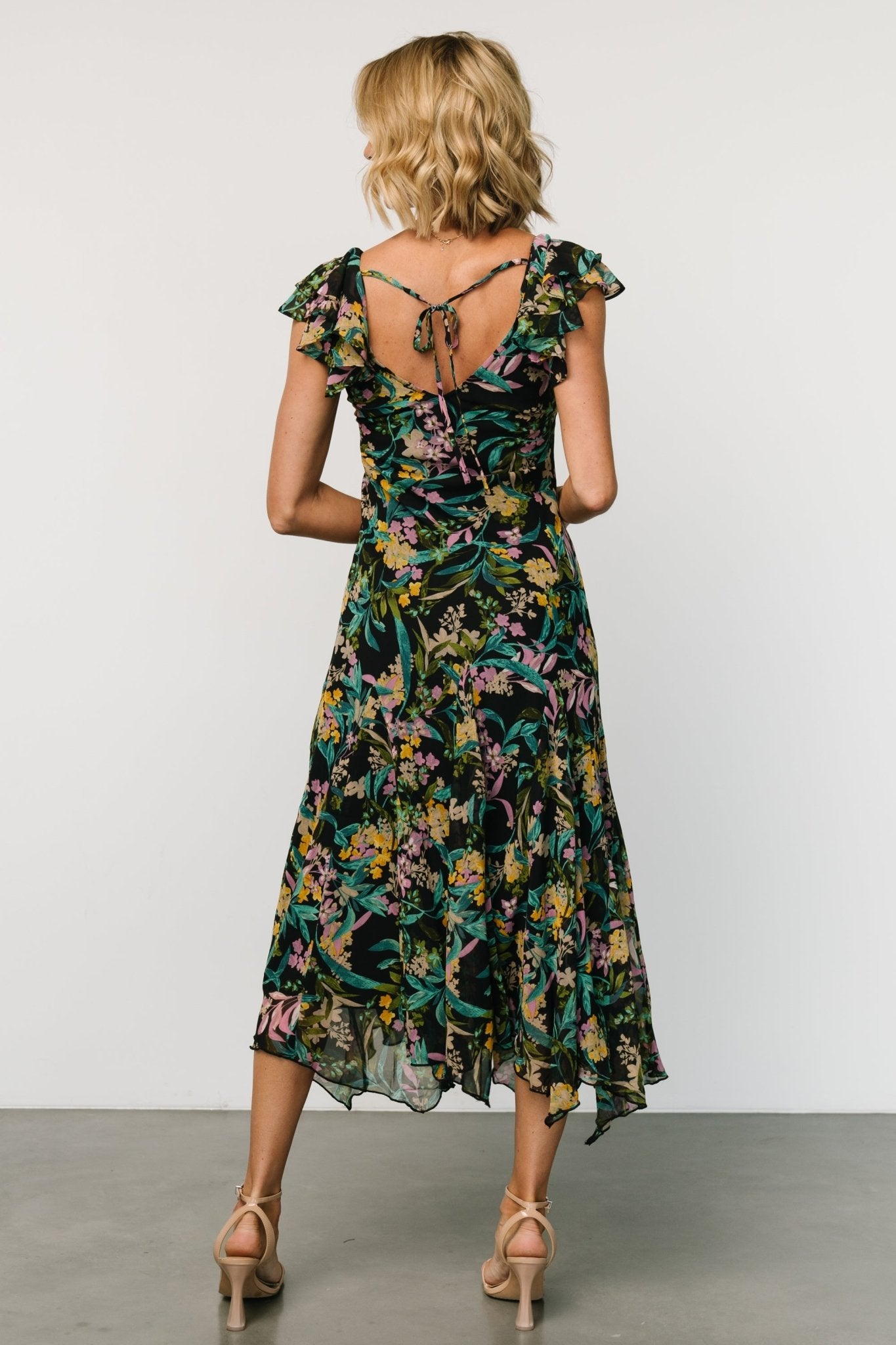 Alisa Maxi Dress | Black Floral Best Sale Cheap Online