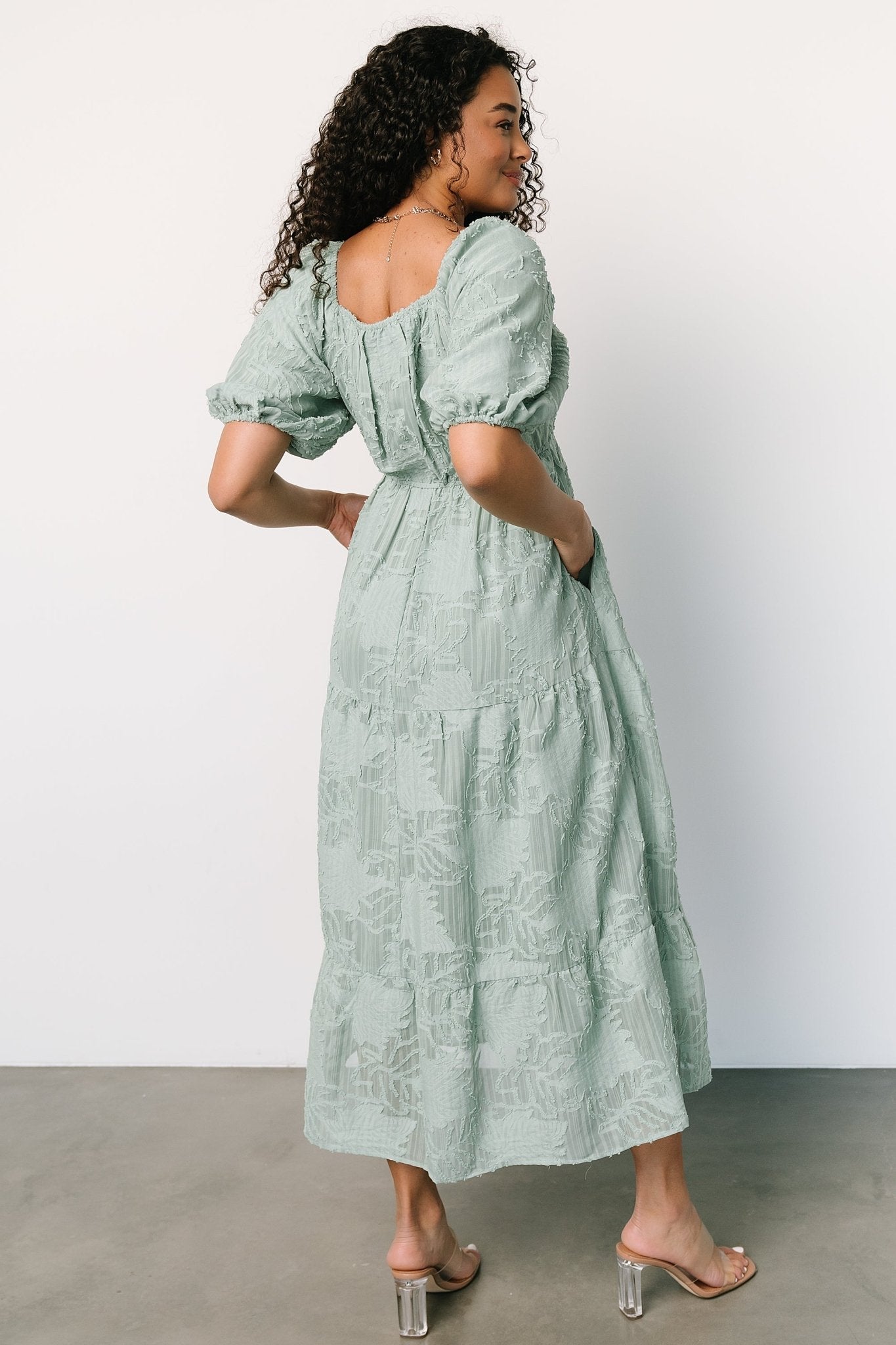 Hayward Dress | Sage Discount Pay With Paypal