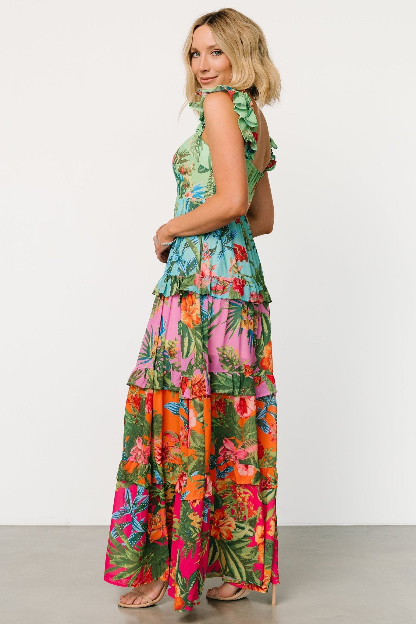 Sundara Tiered Maxi Dress | Multi 2025 Unisex Online