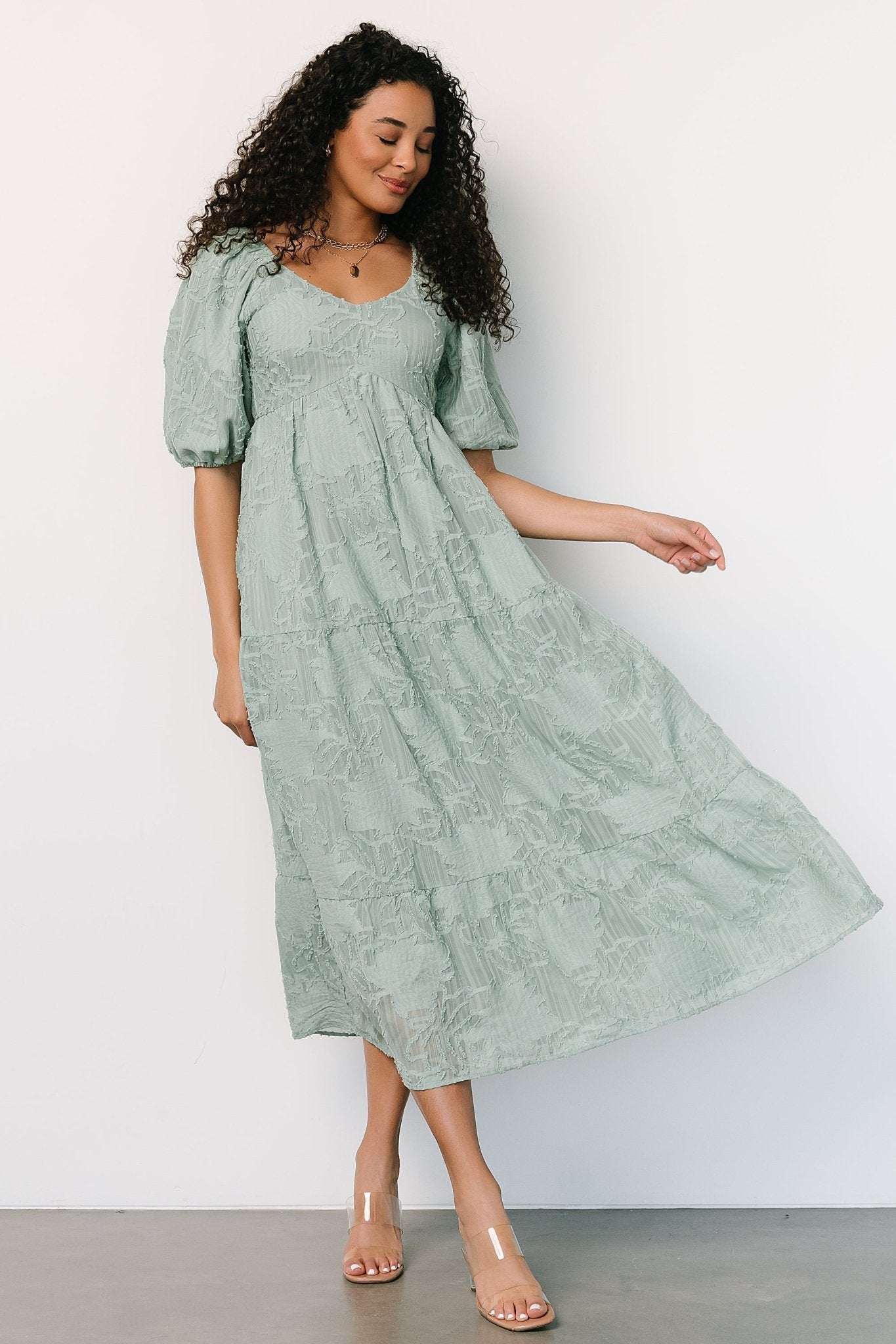 Hayward Dress | Sage Discount Pay With Paypal