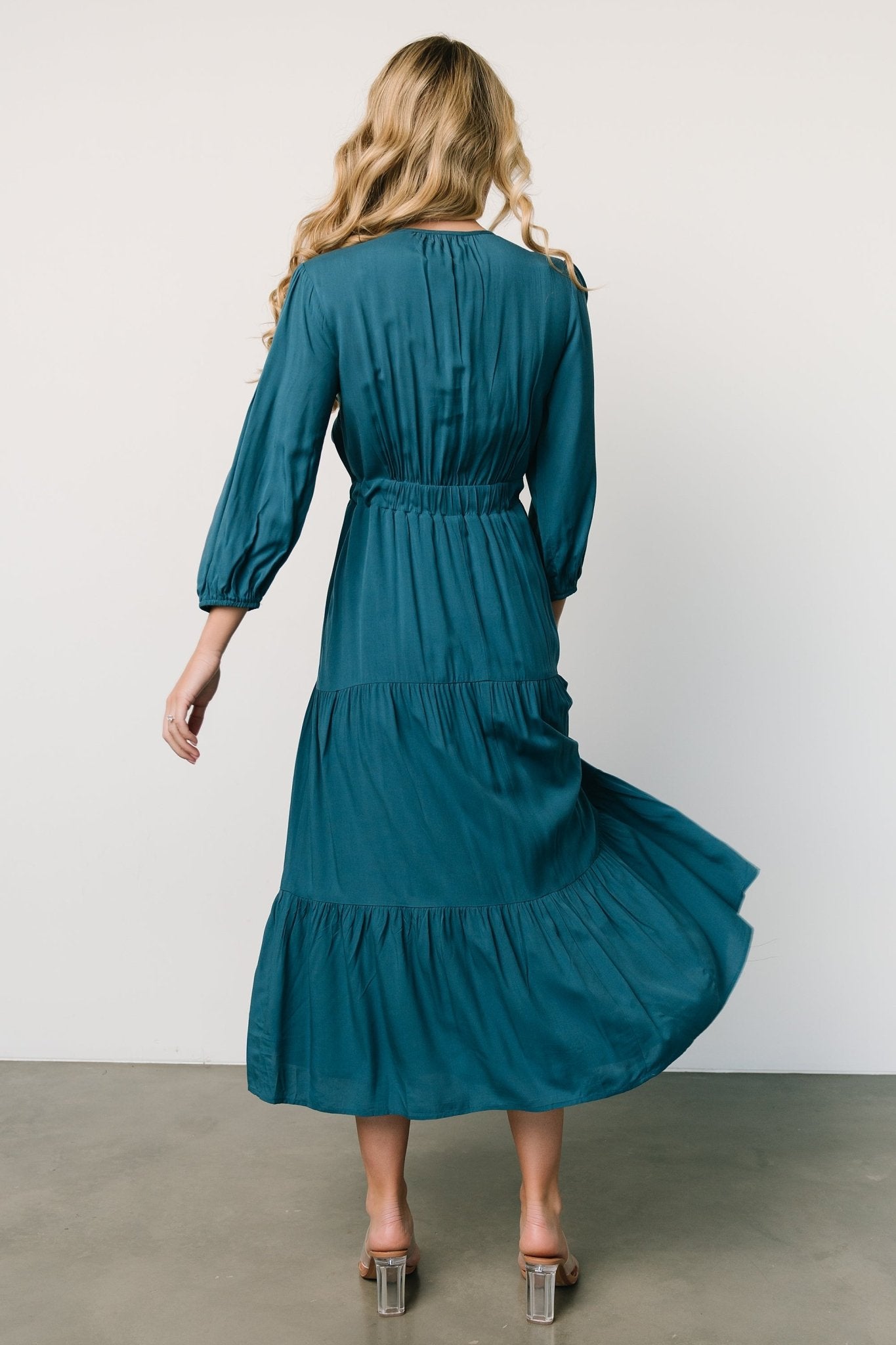 Phillips Maxi Dress | Persian Blue Free Shipping Tumblr