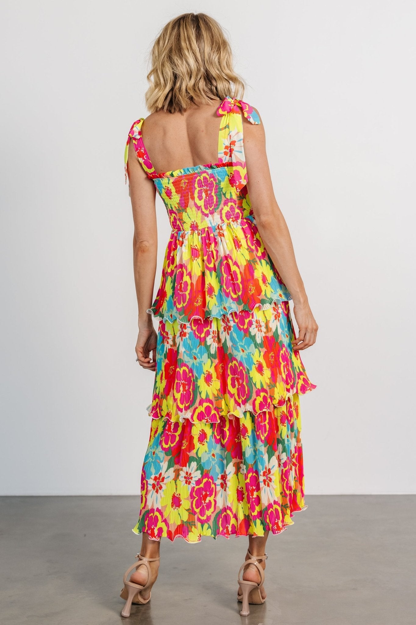 Aruba Tiered Dress | Multi Discount 2025 Newest