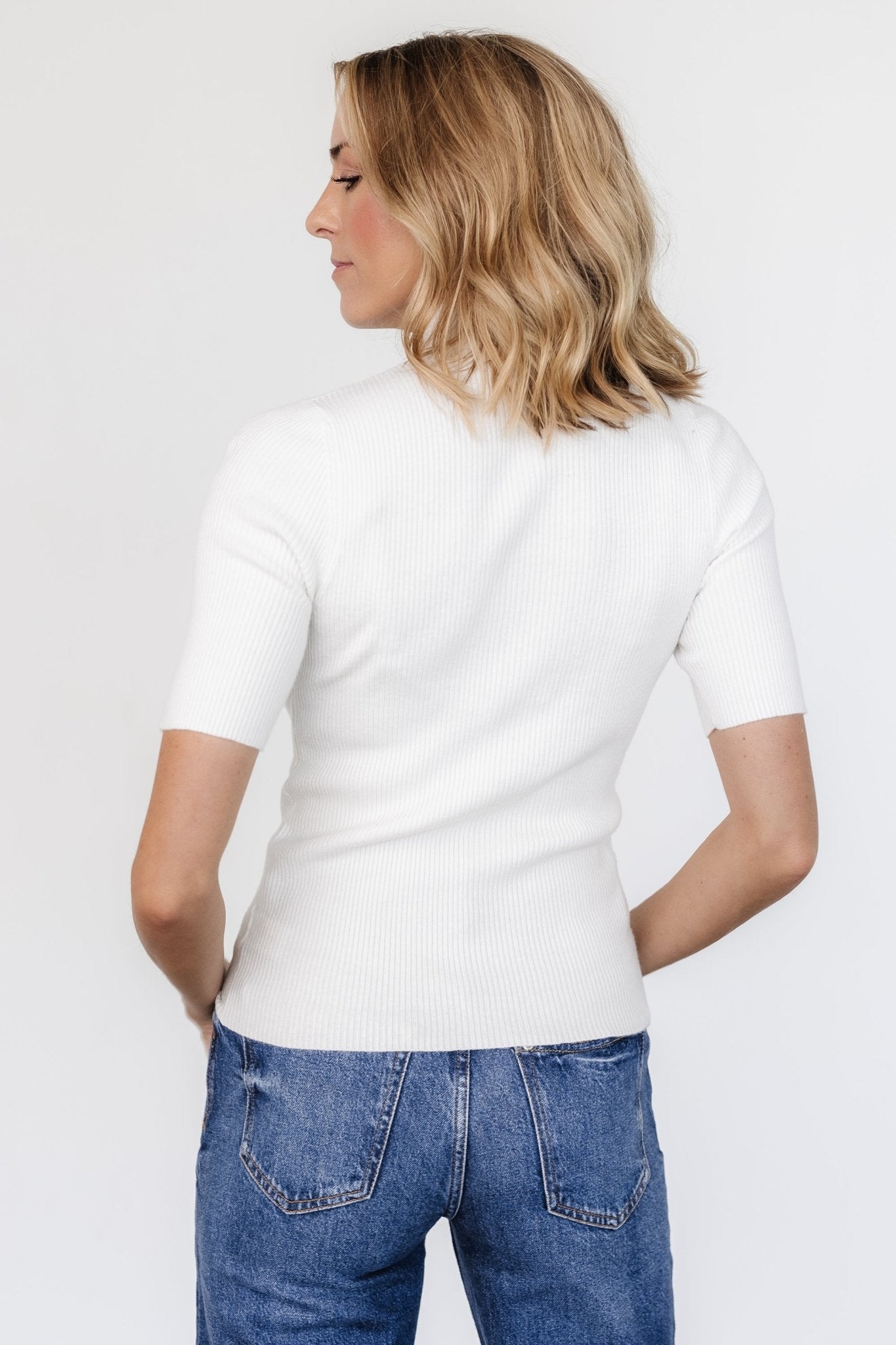 Liel Ribbed Top | Off White Outlet Where Can You Find