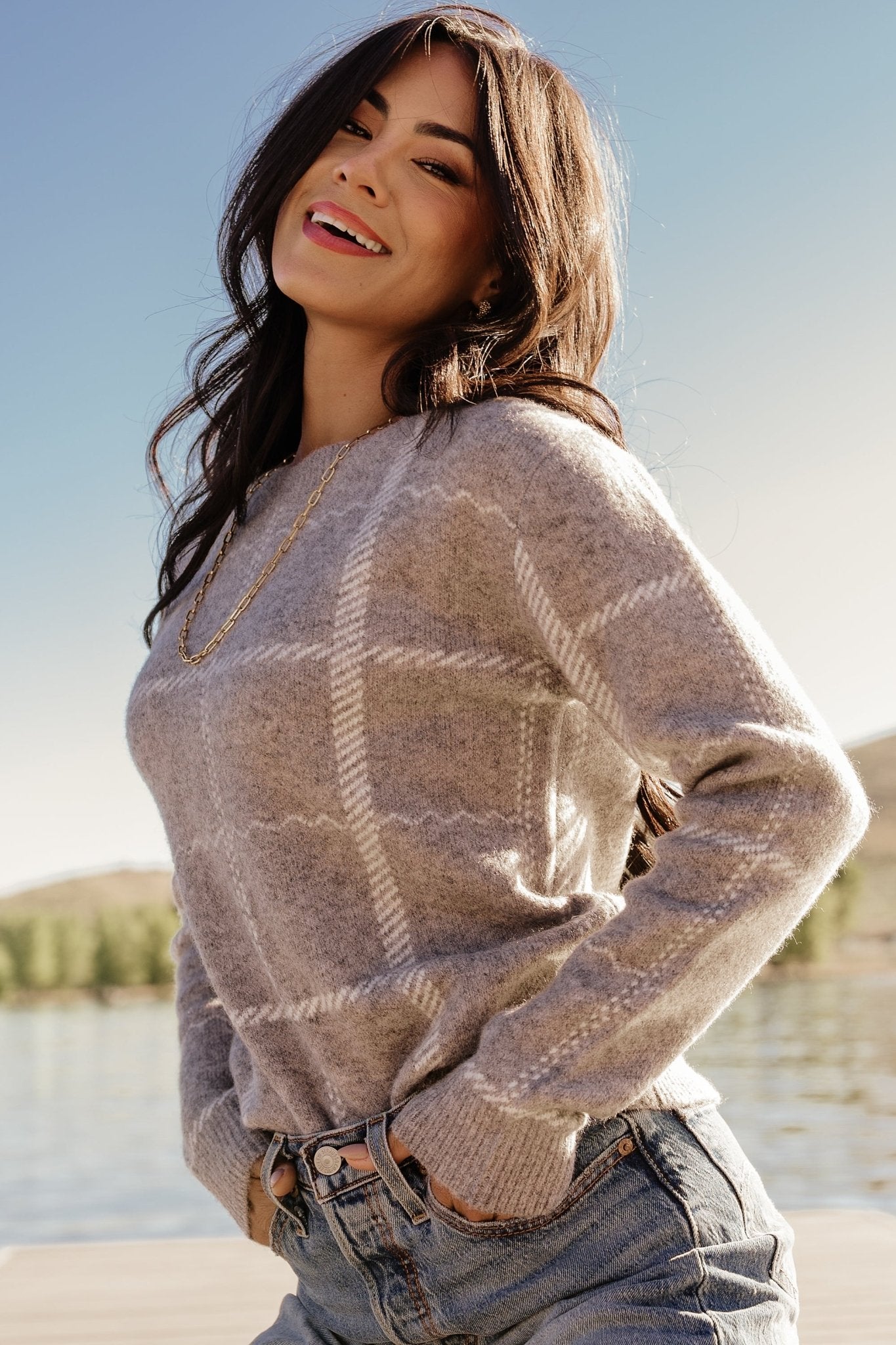 Hartley Sweater | Gray Cheap Websites