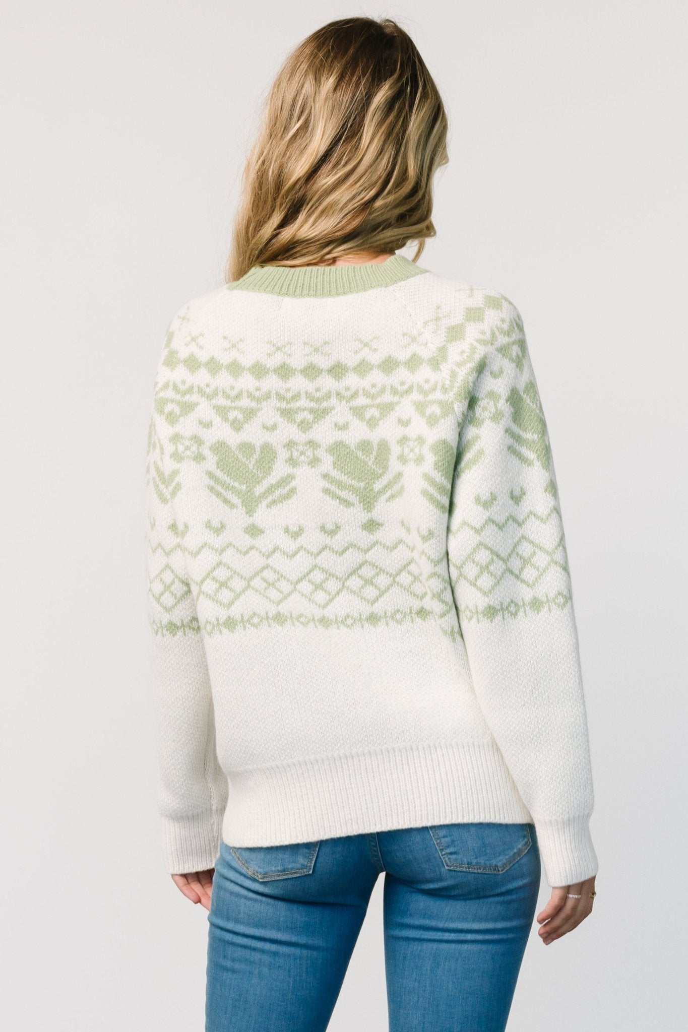 Lucerne Sweater | Ivory + Sage Wiki Sale Online