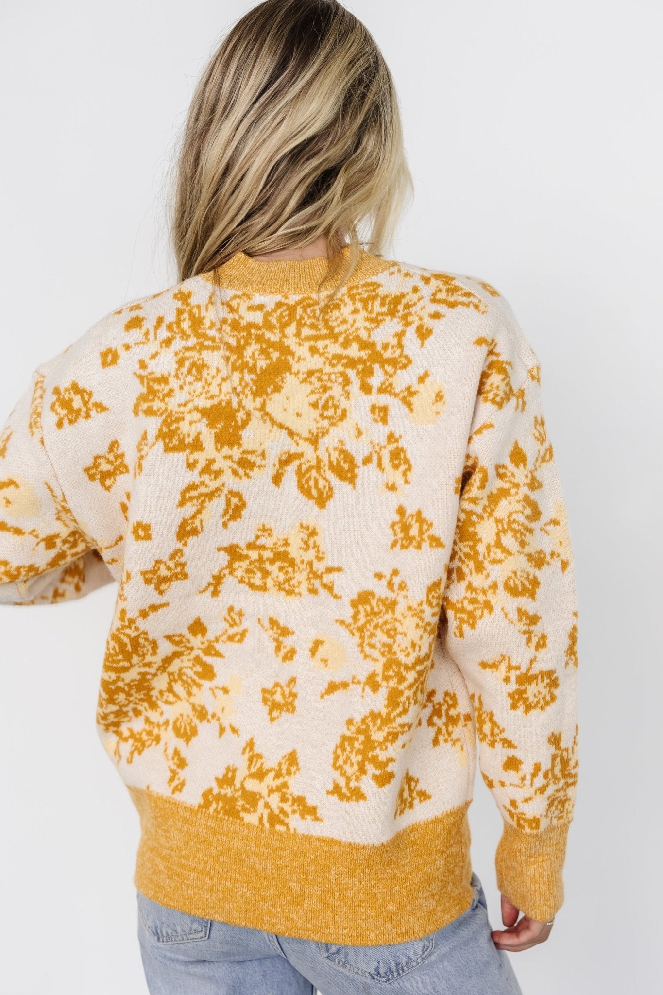 Legend Sweater | Mustard Print For Sale Wholesale Pice