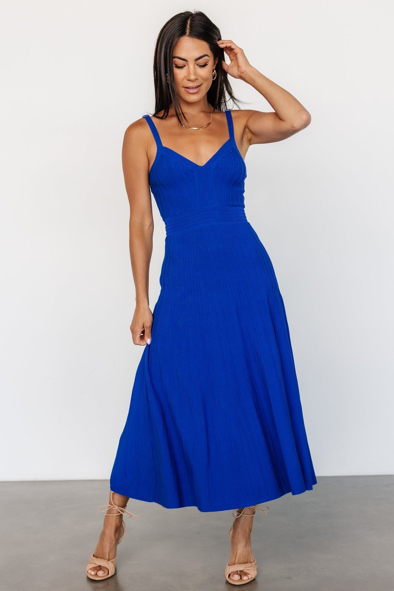 Tanya Knit Midi Dress | Cobalt Outlet Find Great