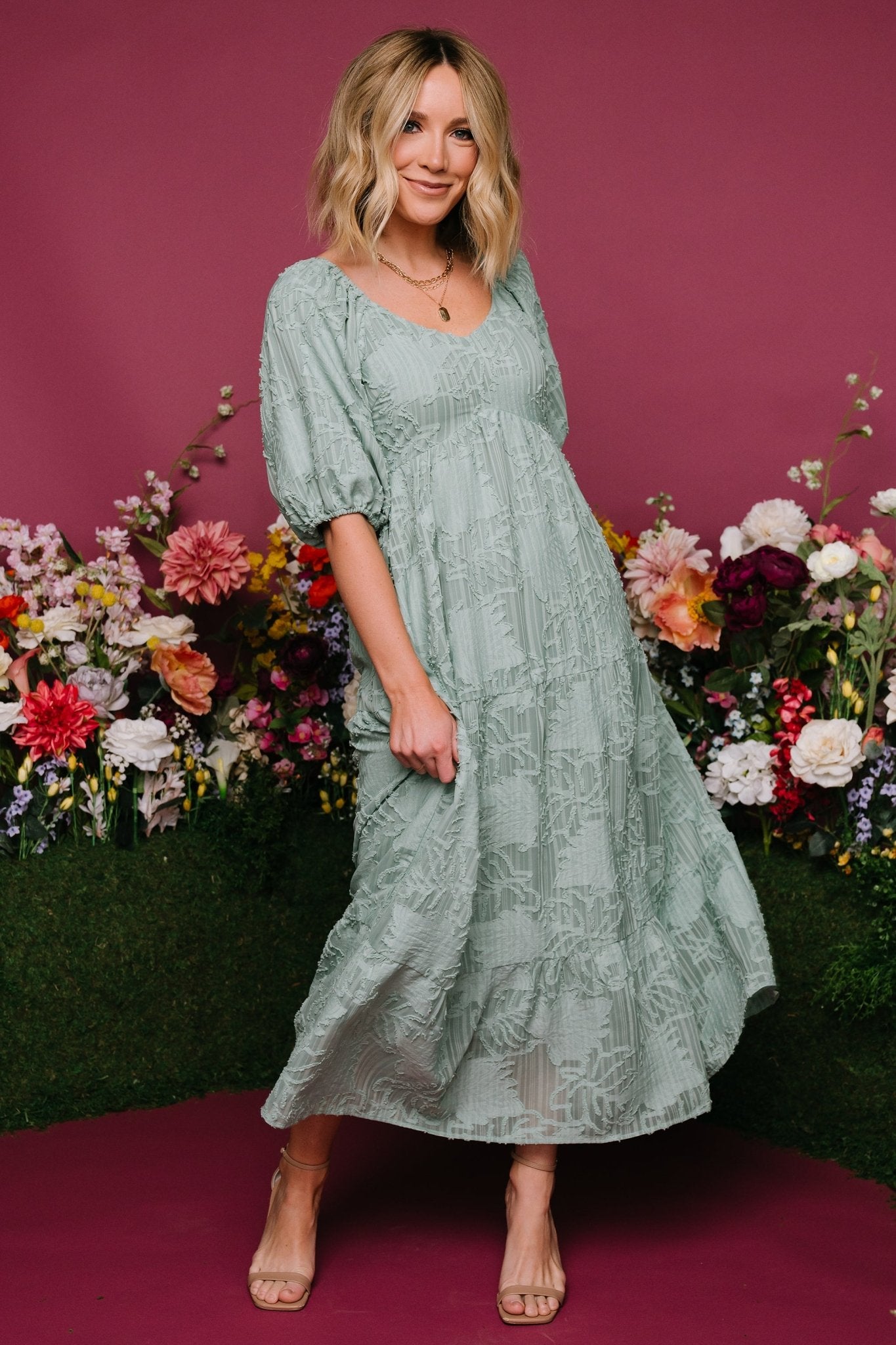 Hayward Dress | Sage Discount Pay With Paypal