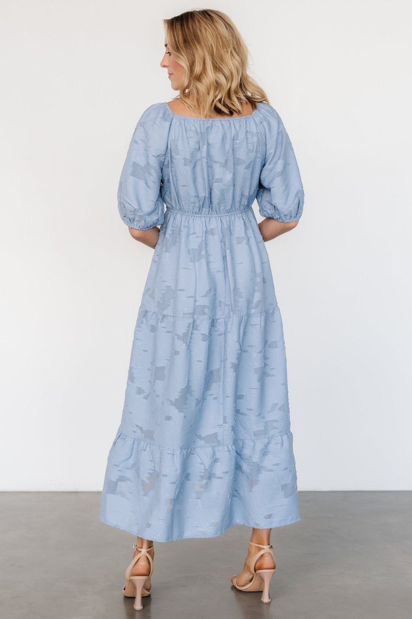 Hayward Dress | Dusty Blue Cheap Sale Buy