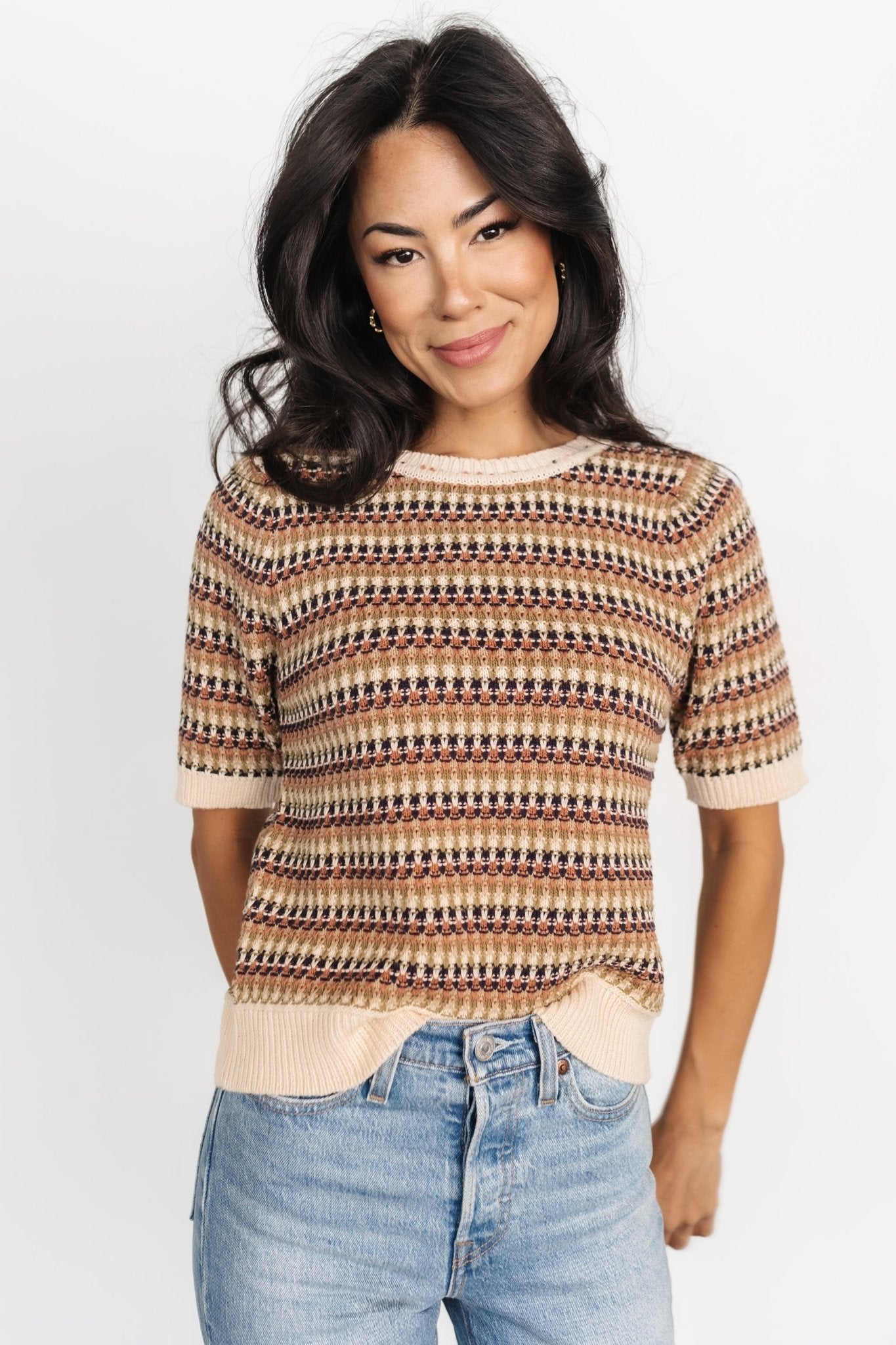 Scout Knit Sweater Top | Multi Cheap Sale Brand New Unisex