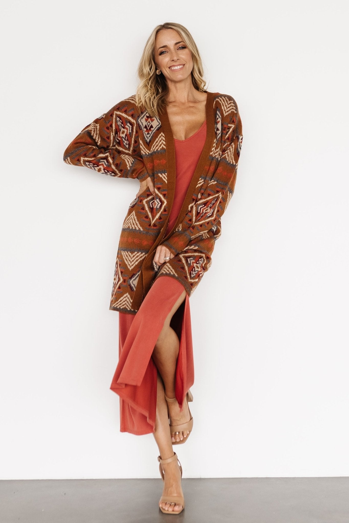 Billings Knit Cardigan | Spice Multi Cheap With Paypal