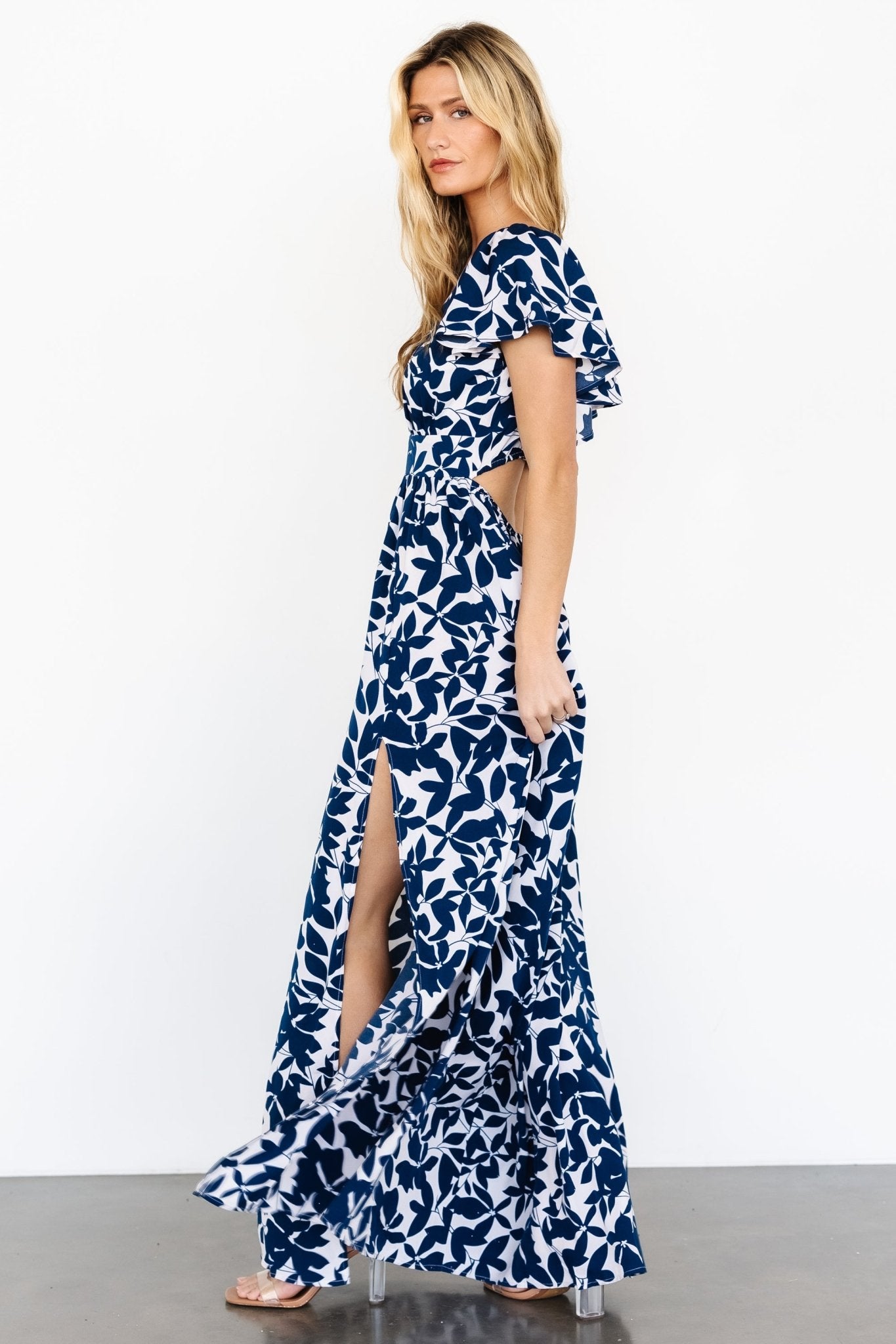 Adira Maxi Dress | Navy Floral Discount Cheap