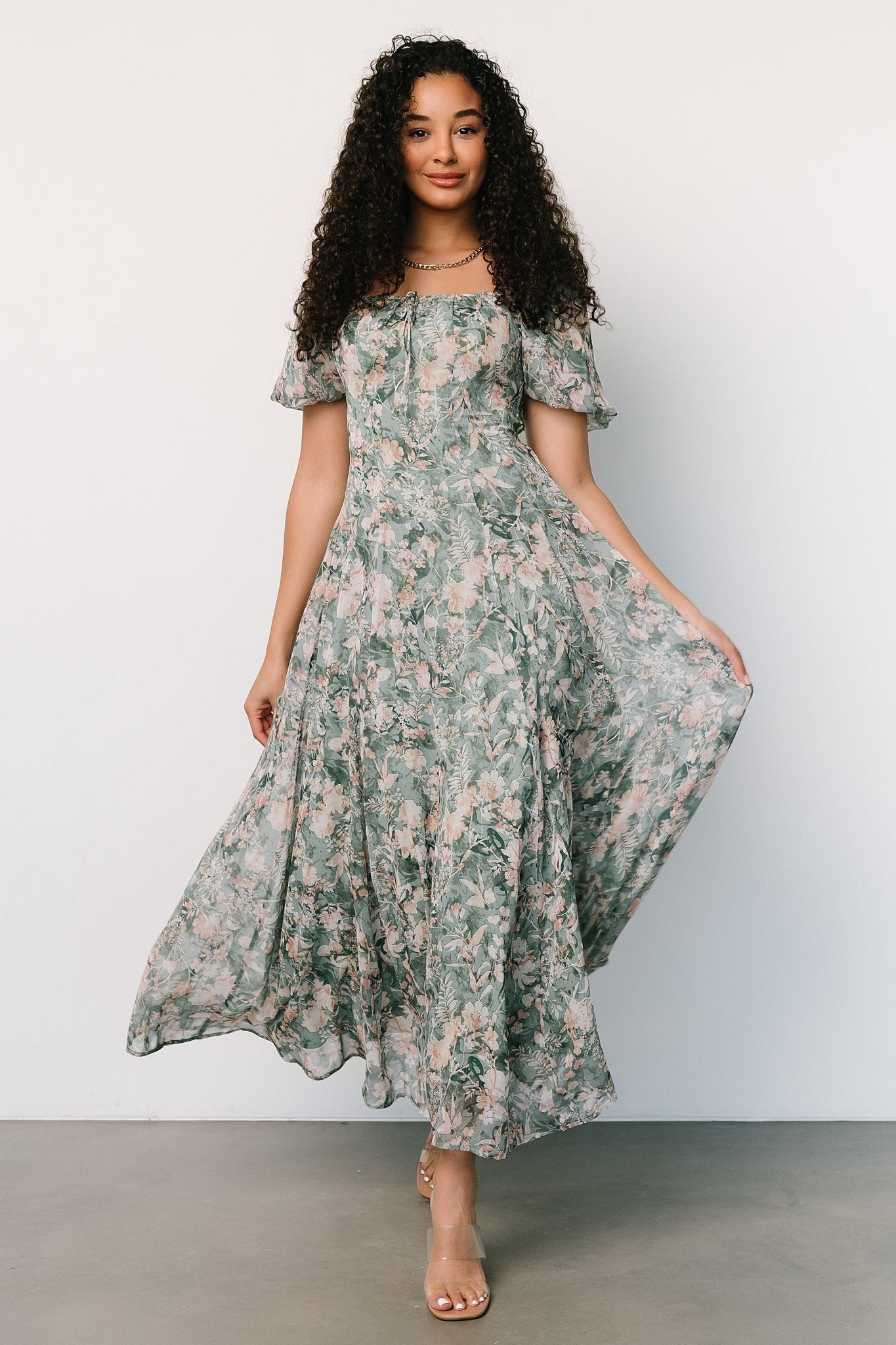 Raelynn Maxi Dress | Sage Floral Cheapest Pice Cheap Online