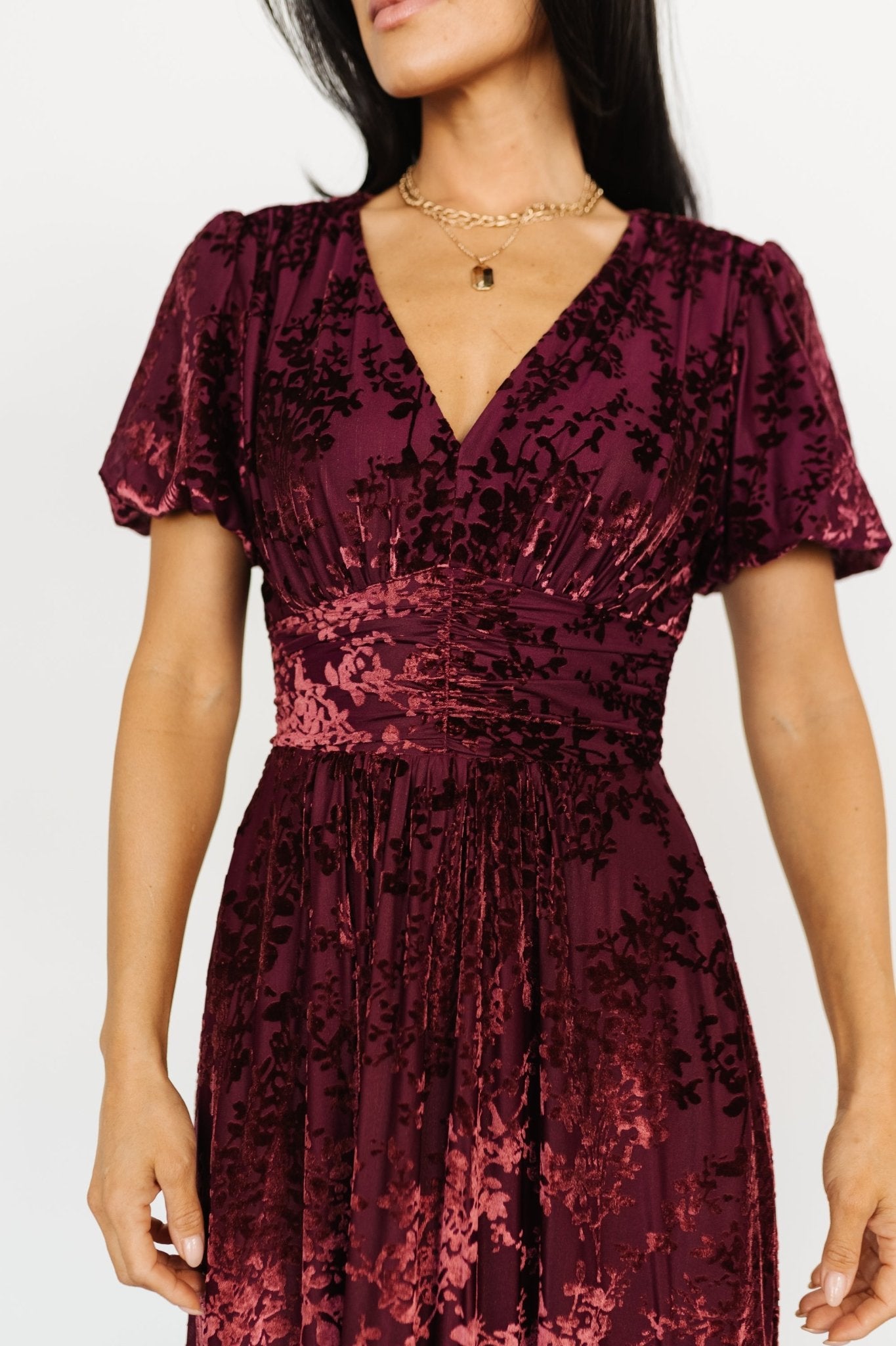 Leslie Velvet Maxi Dress | Mulberry Cheap Sale 2025 New