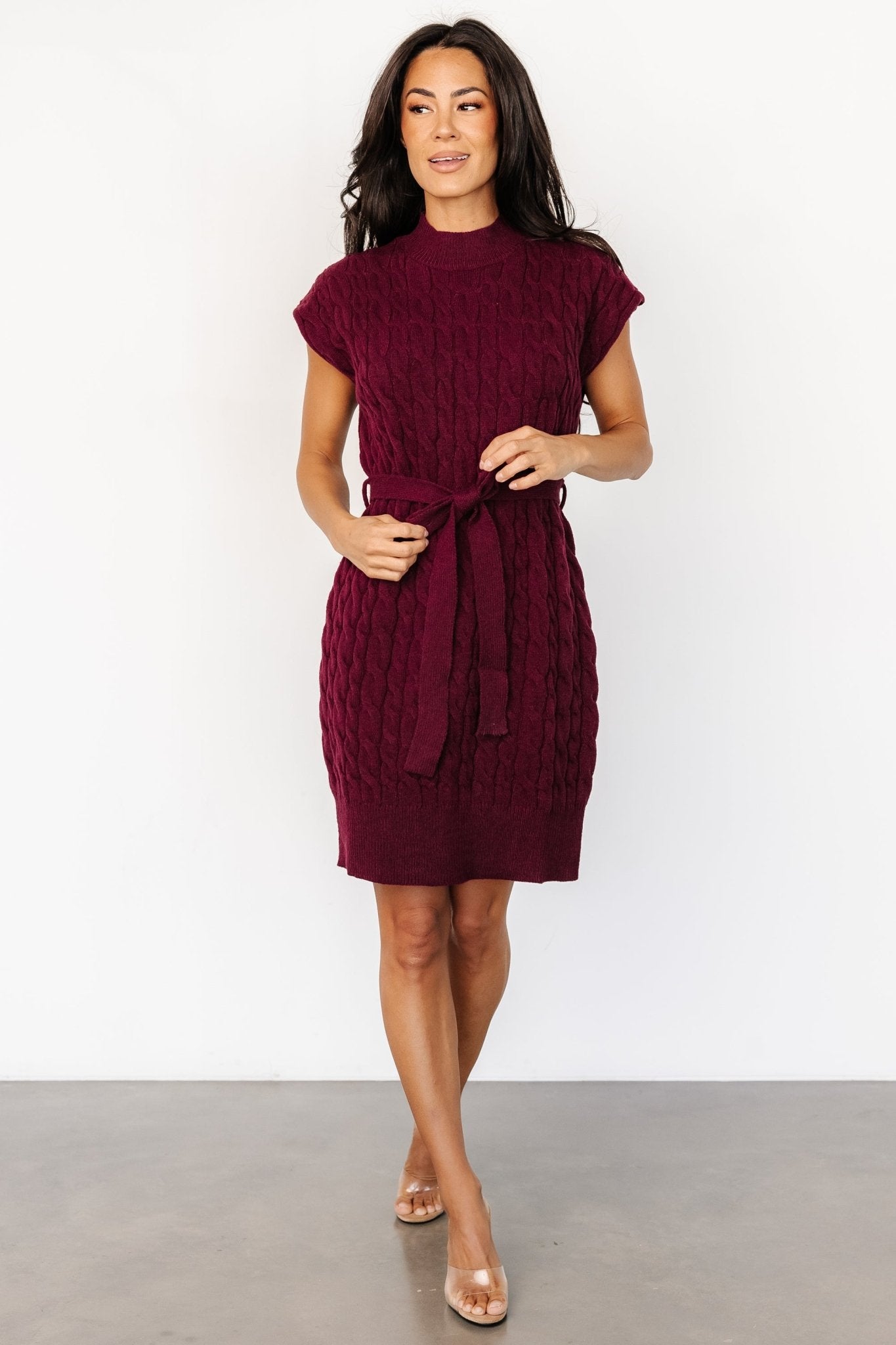 Kambri Cable Knit Sweater Dress | Mulberry Discount Order