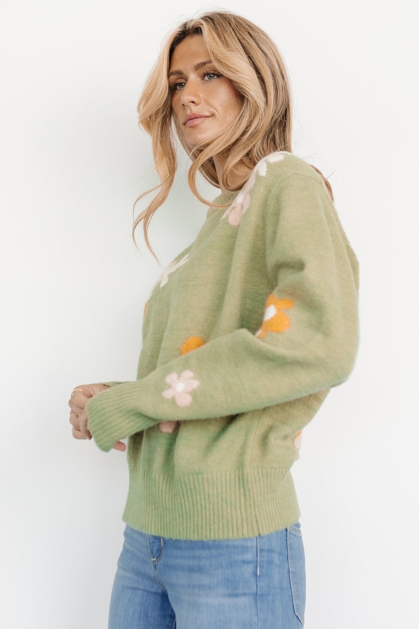 Roxy Sweater | Sage Flower Eastbay Online