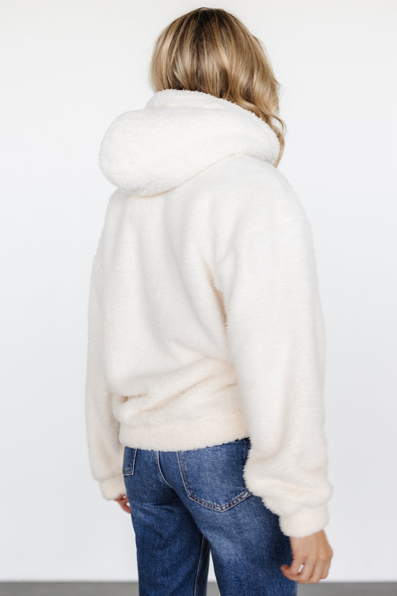 Neve Teddy Hoodie | Cream Outlet Online