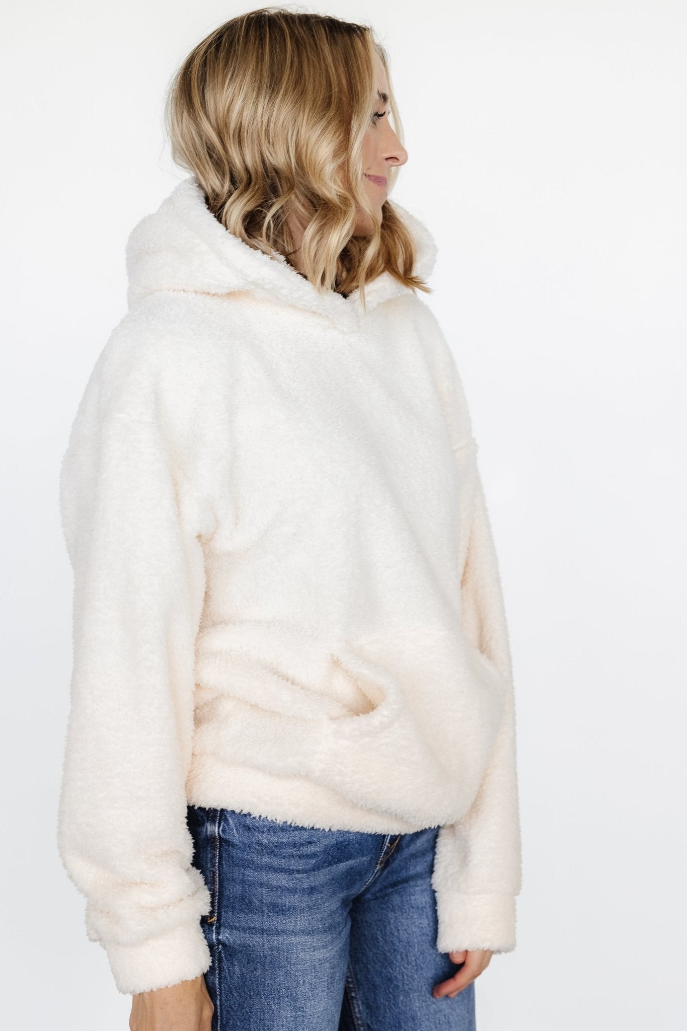 Neve Teddy Hoodie | Cream Outlet Online