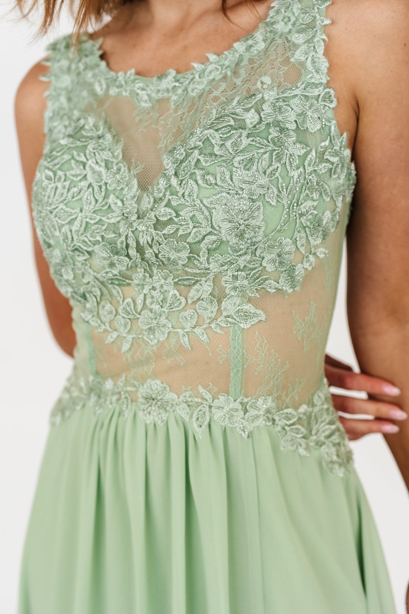 Konstantina Gown | Sage Discount Footlocker Pictures